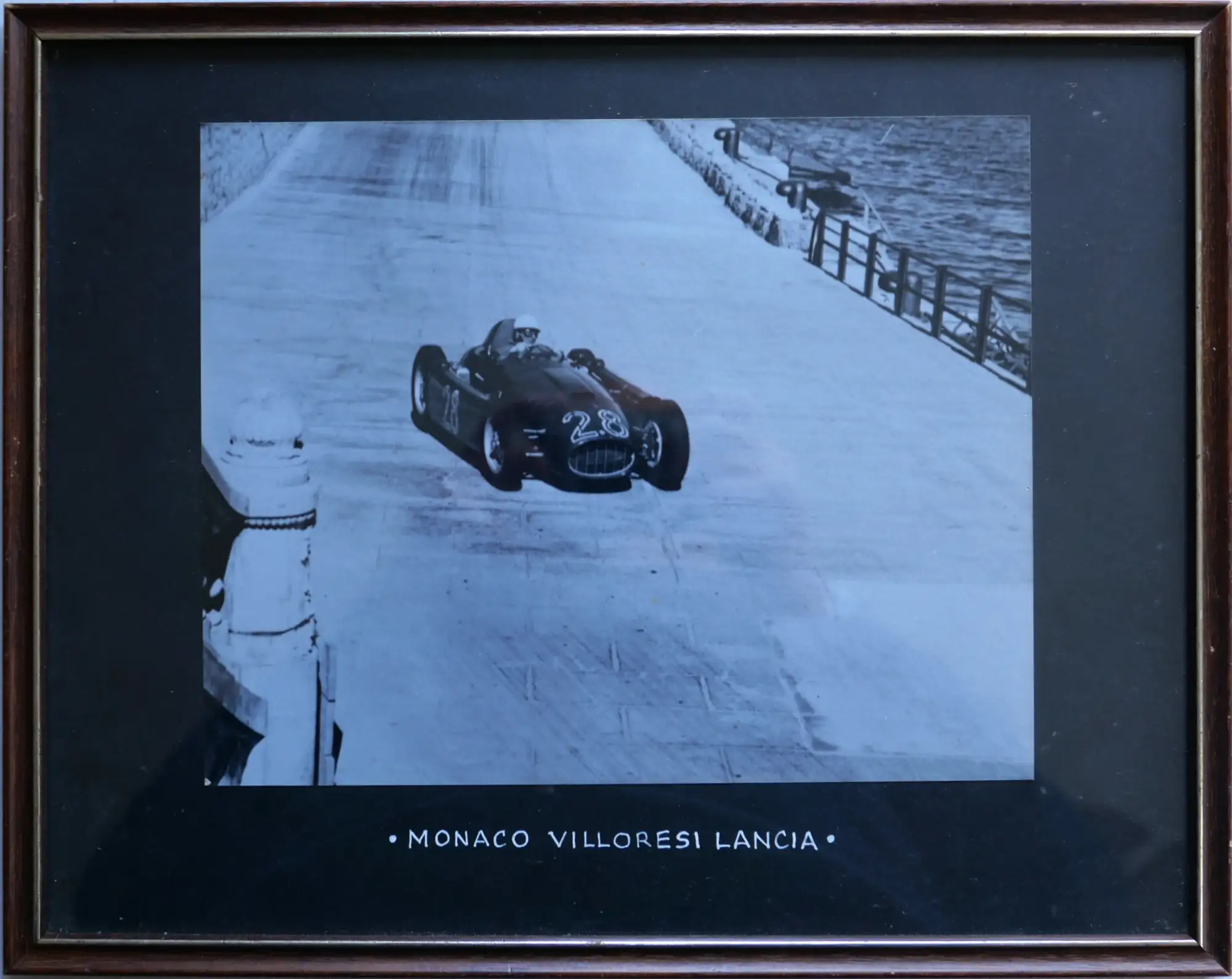 Heroes of Speed from the 1950s Framed and Glazed Photos-For Sale