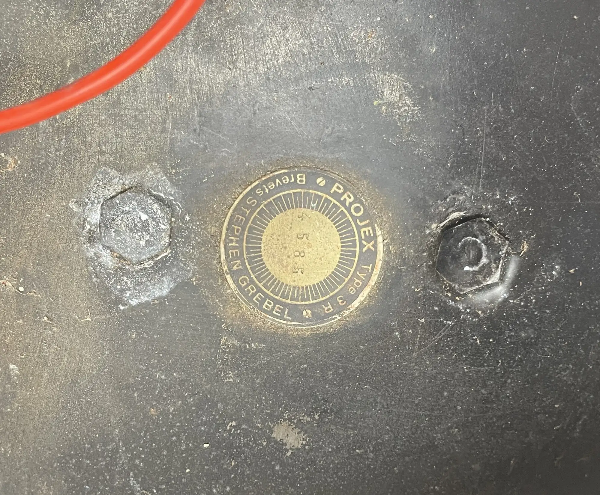c.1920s Stephen Grebel of Paris Projex Type 3R Search Light-For Sale