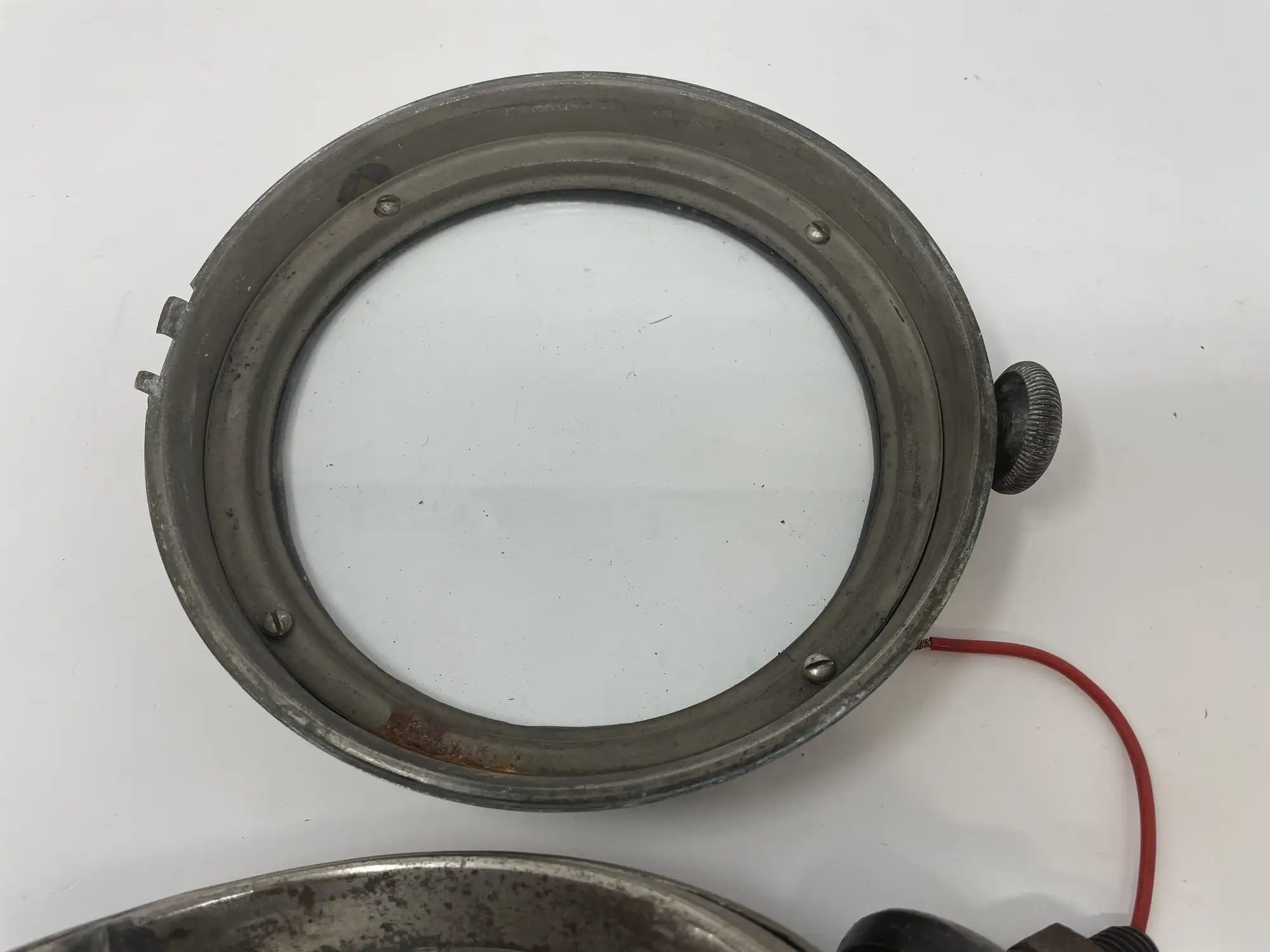 c.1920s Stephen Grebel of Paris Projex Type 3R Search Light-For Sale