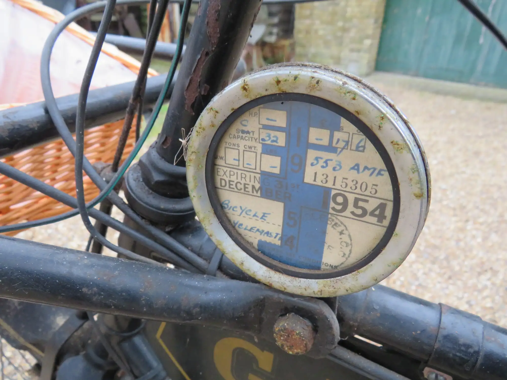 c1952 Butchers Bike Cyclemaster 32cc-Sold