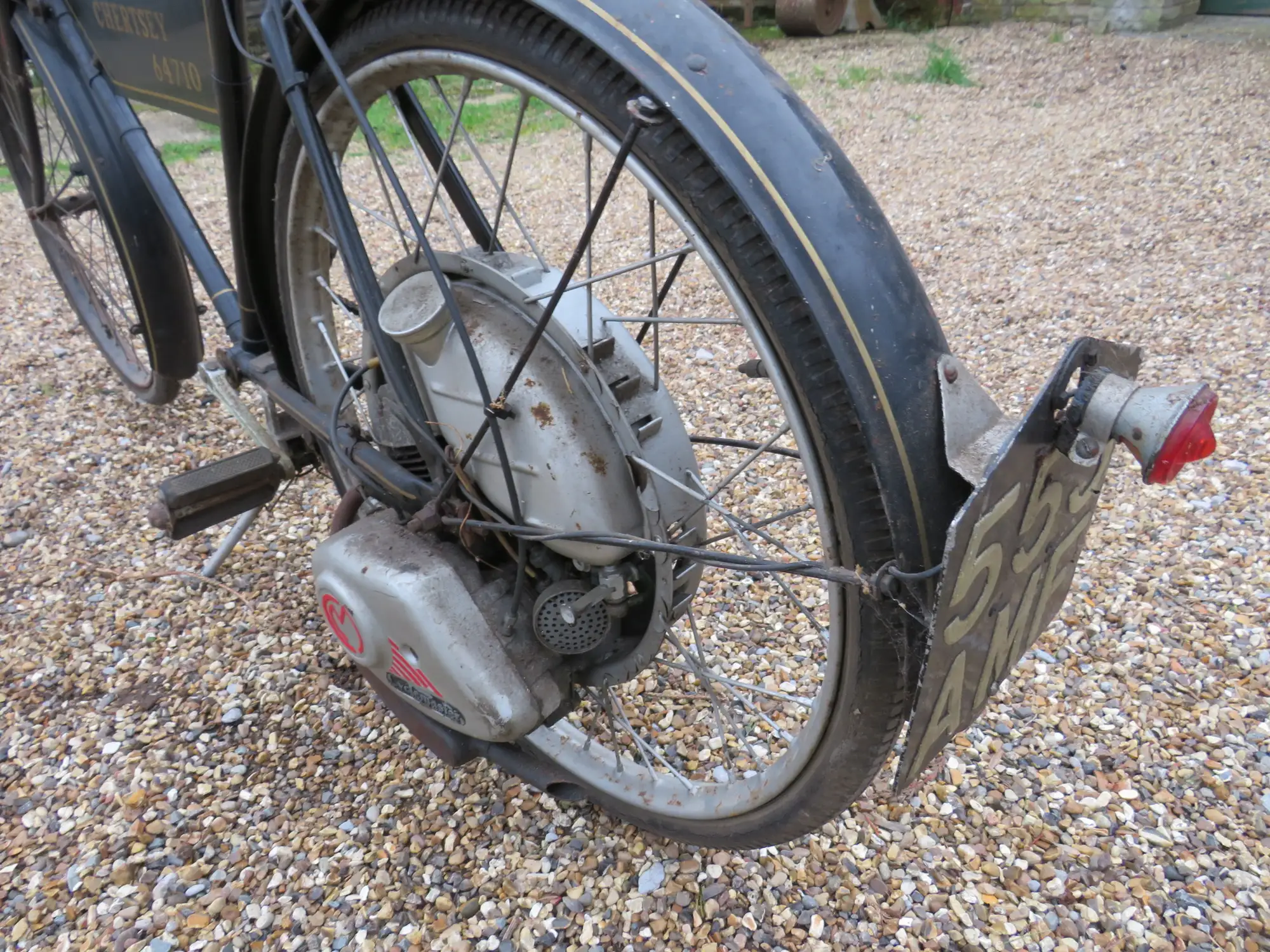 c1952 Butchers Bike Cyclemaster 32cc-Sold