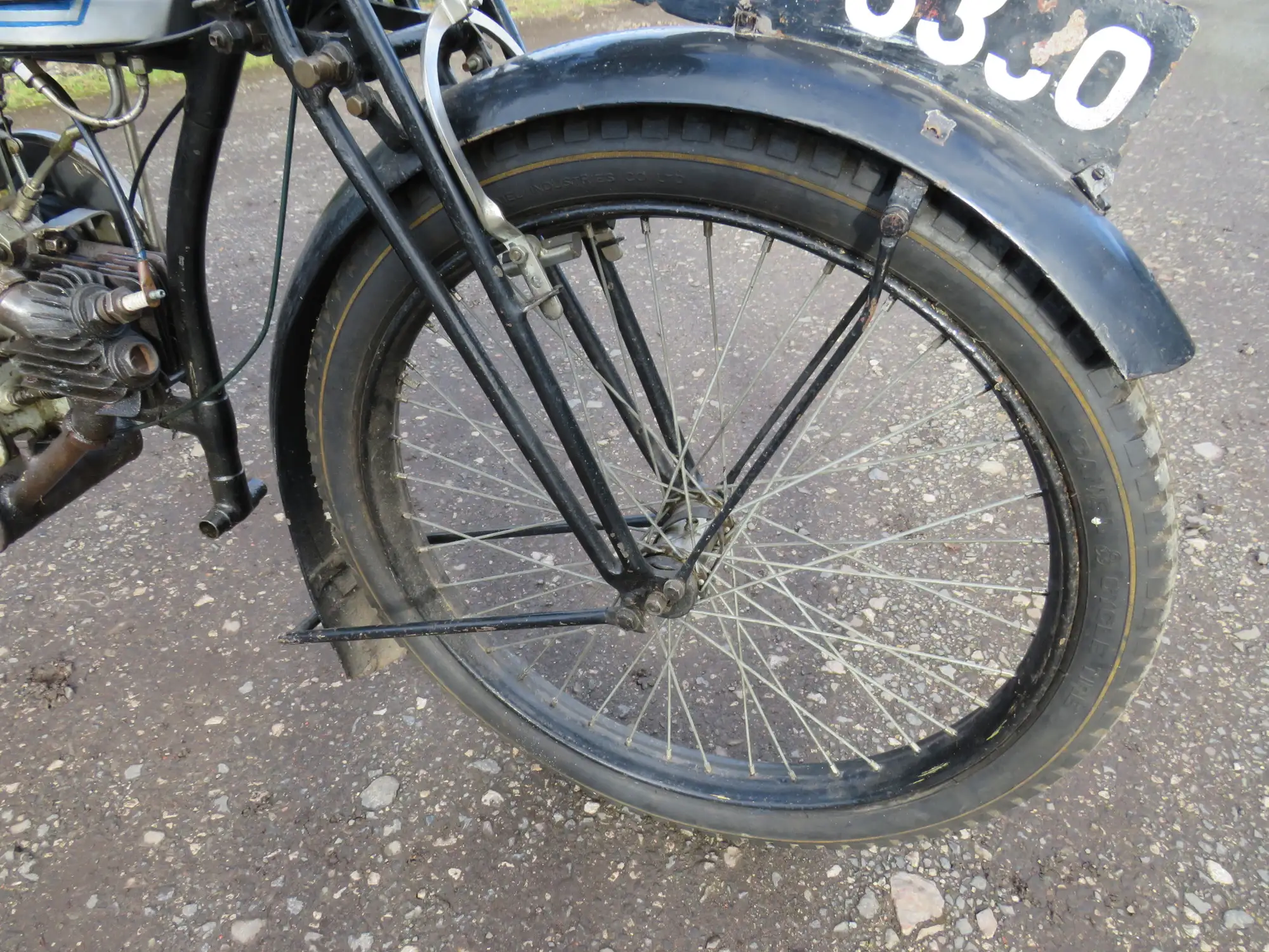 1923 Douglas Model V 348cc-Sold