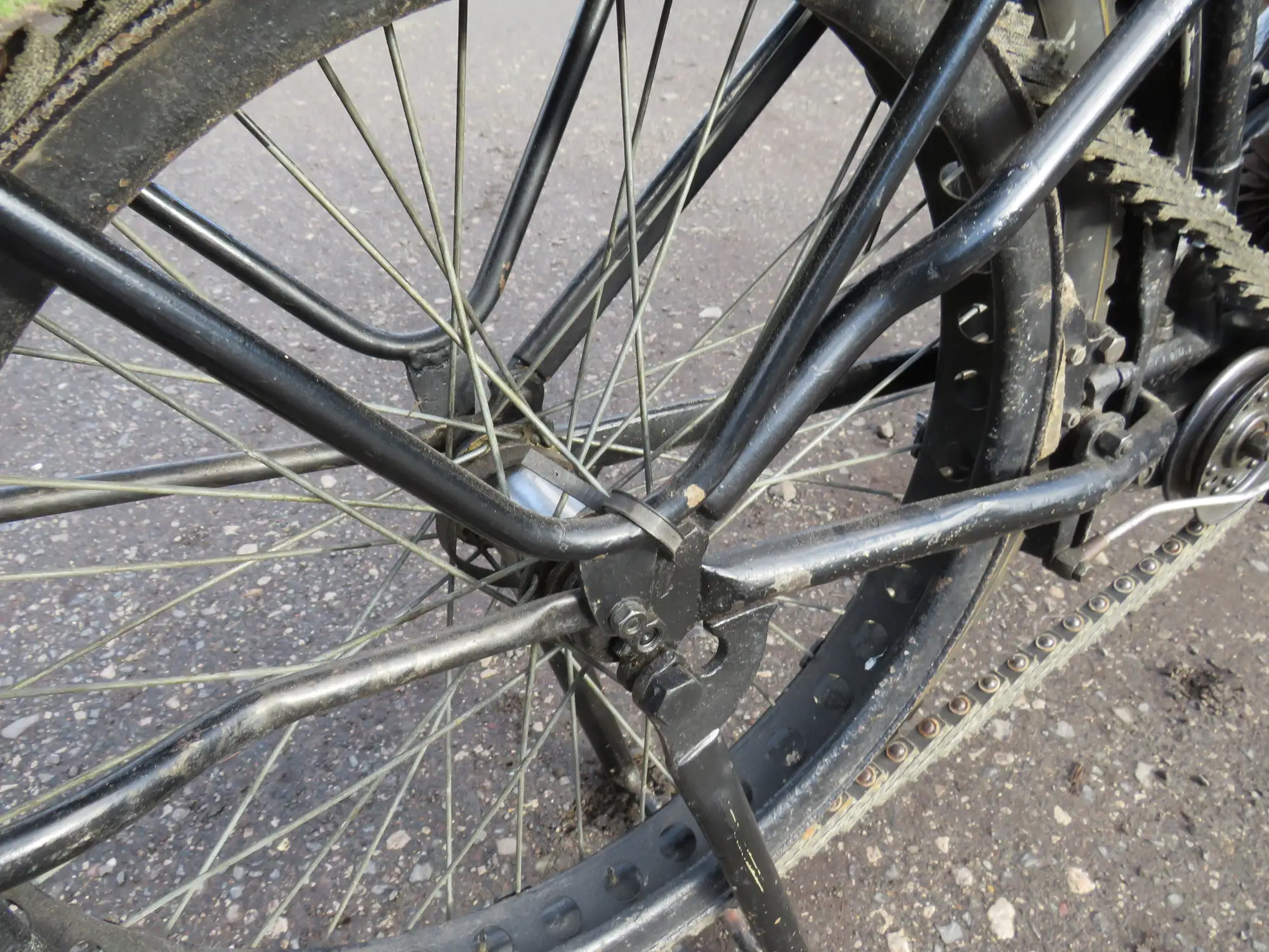 1923 Douglas Model V 348cc-Sold