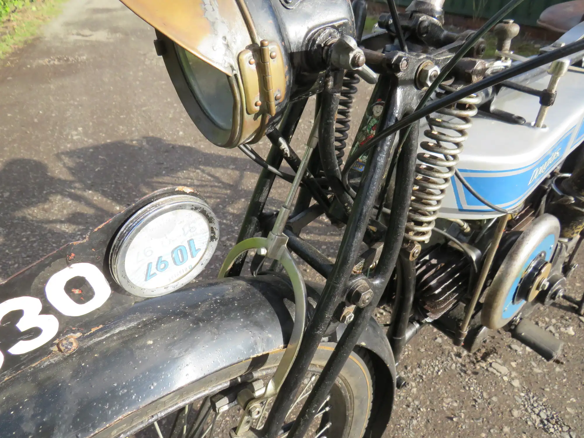 1923 Douglas Model V 348cc-Sold