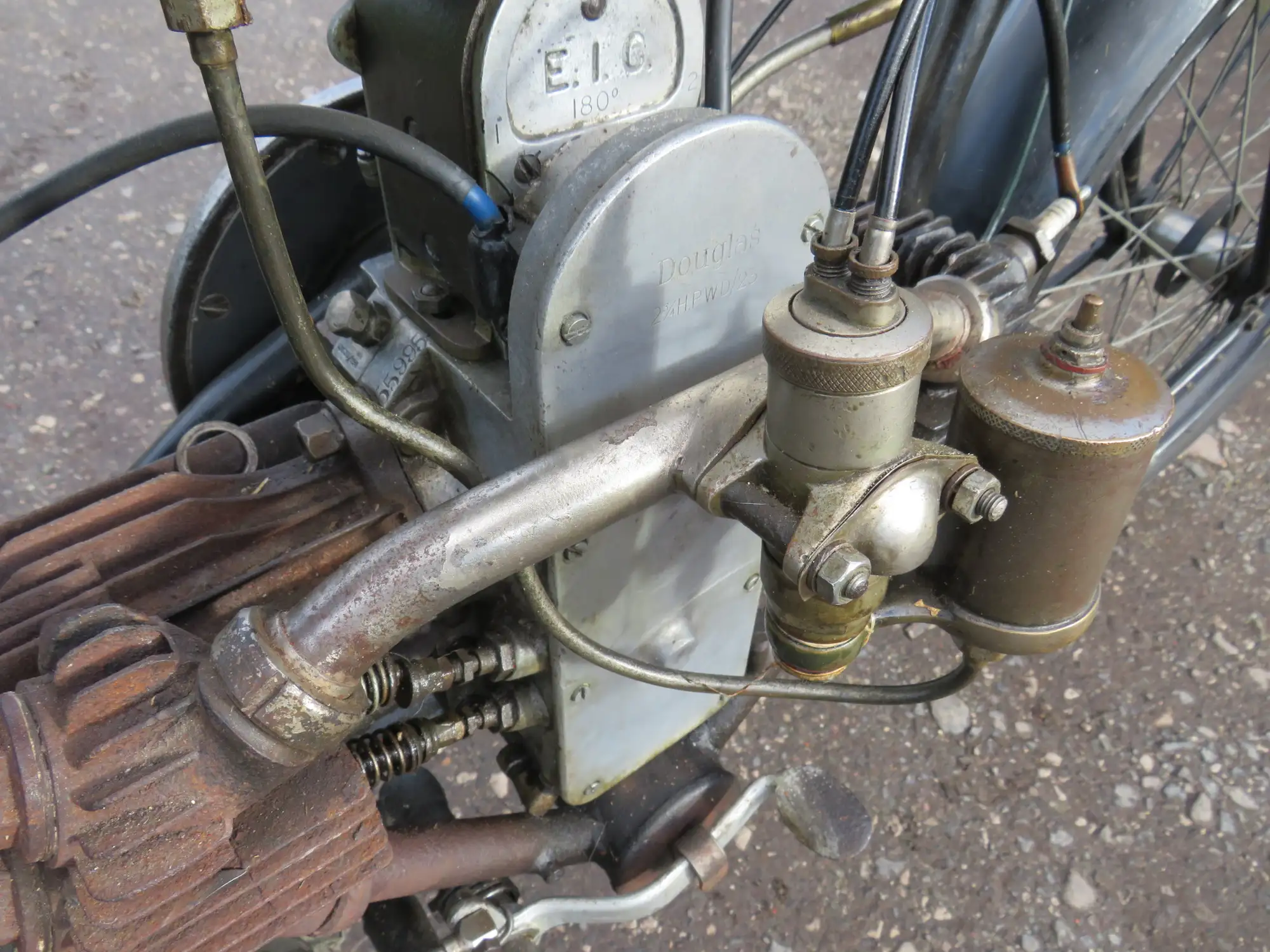 1923 Douglas Model V 348cc-Sold