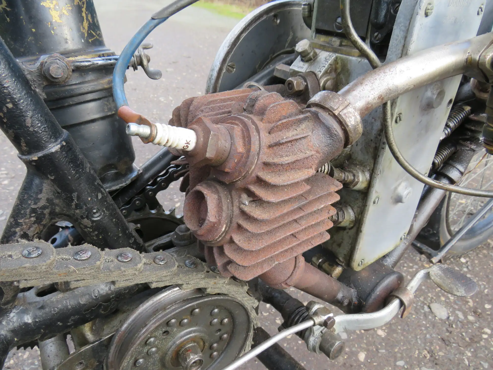 1923 Douglas Model V 348cc-Sold