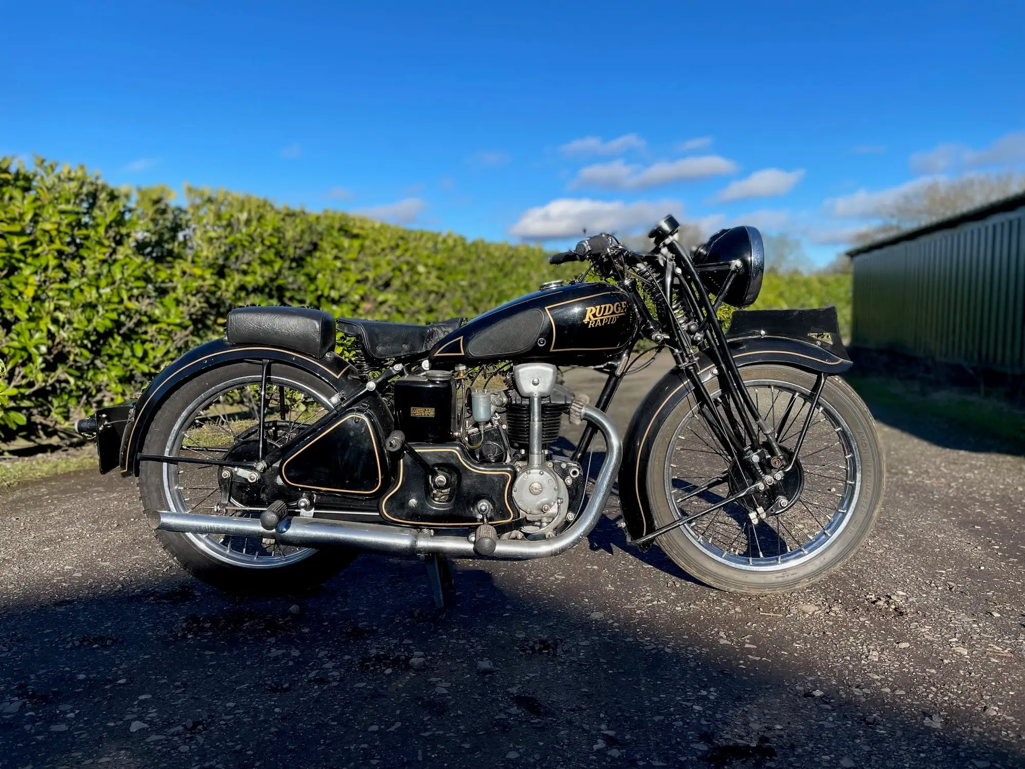 1937 Rudge Rapid 245cc-Sold
