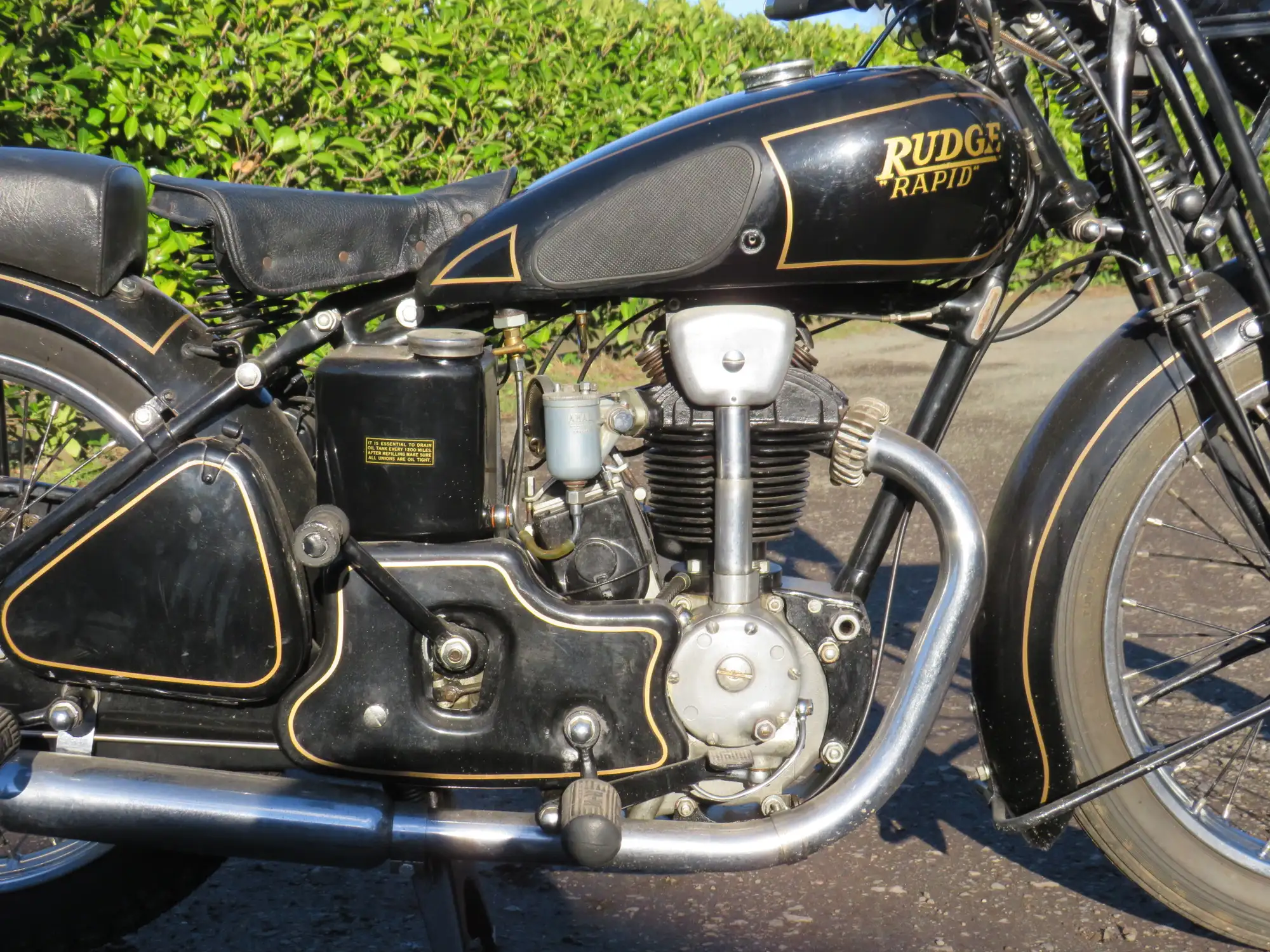 1937 Rudge Rapid 245cc-Sold