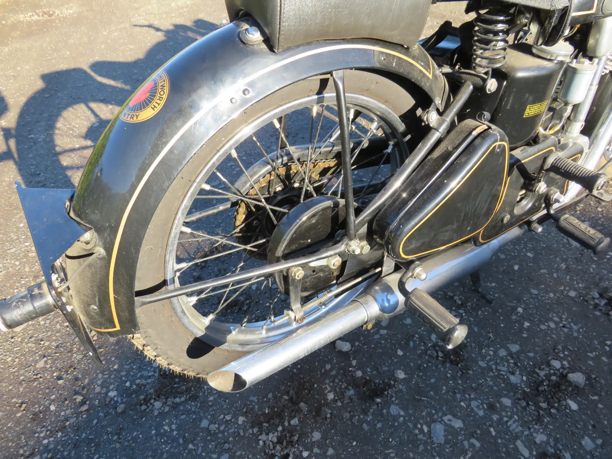 1937 Rudge Rapid 245cc-Sold