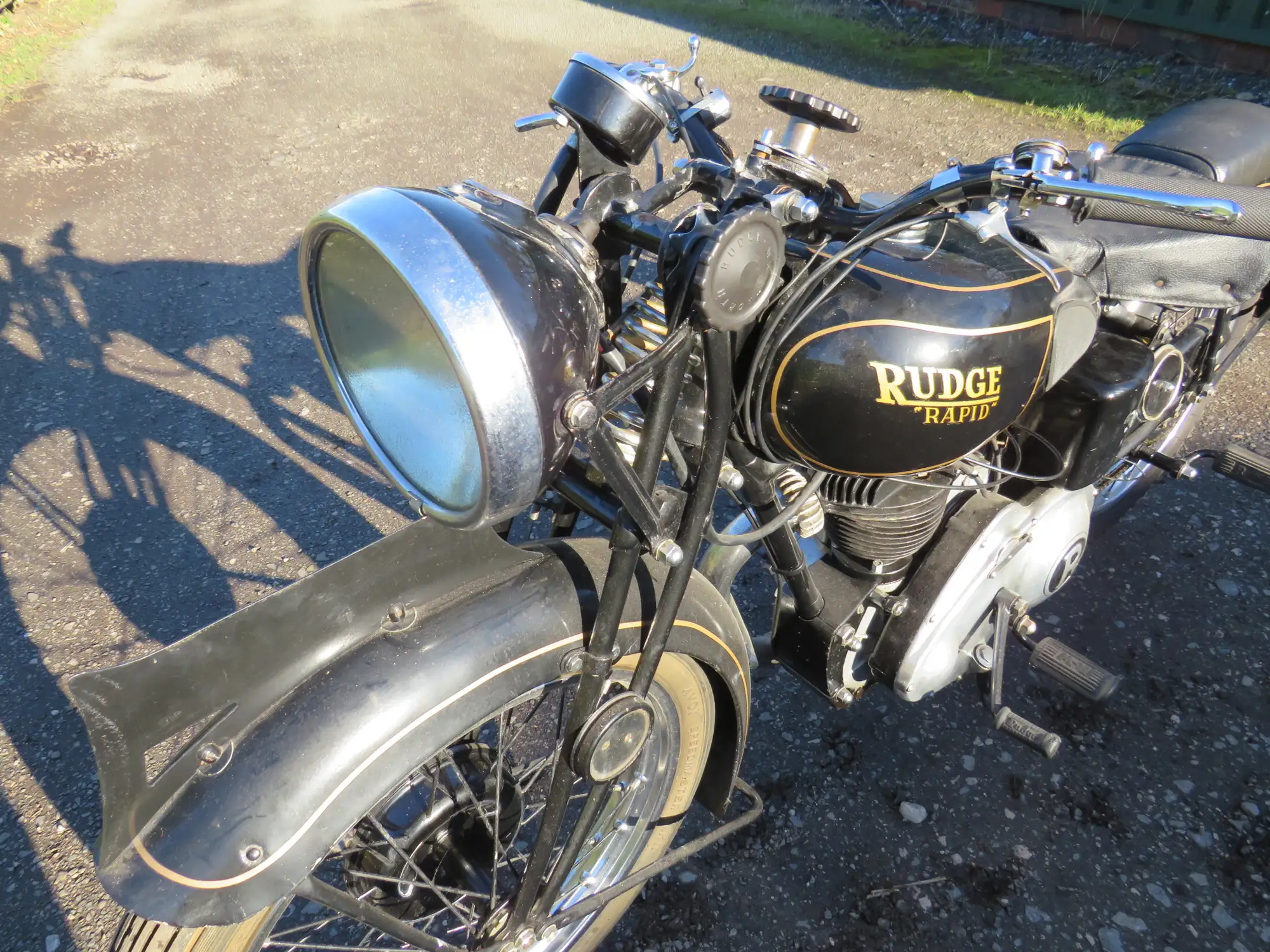 1937 Rudge Rapid 245cc-Sold