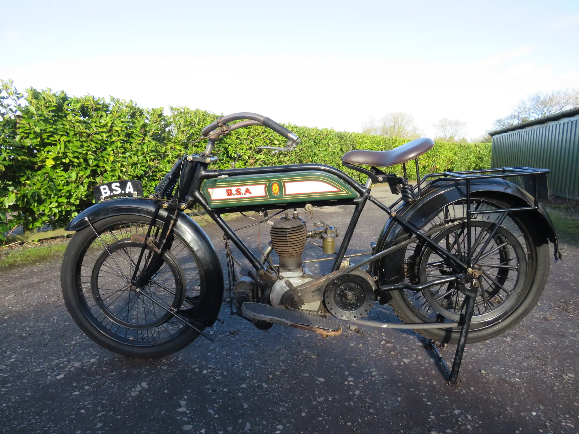 1918 BSA 4 1/4 hp Model K 557cc-Sold
