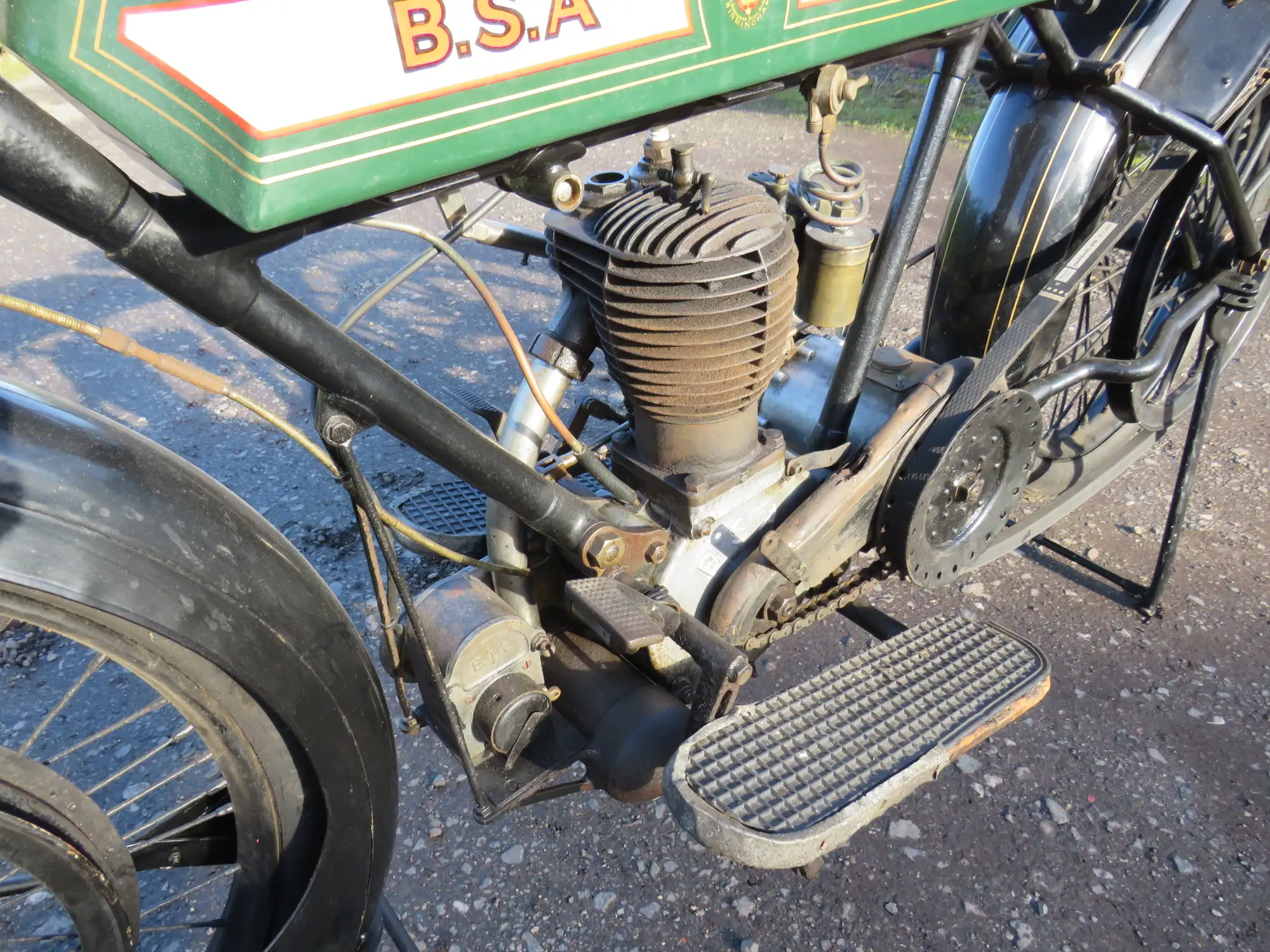 1918 BSA 4 1/4 hp Model K 557cc-Sold