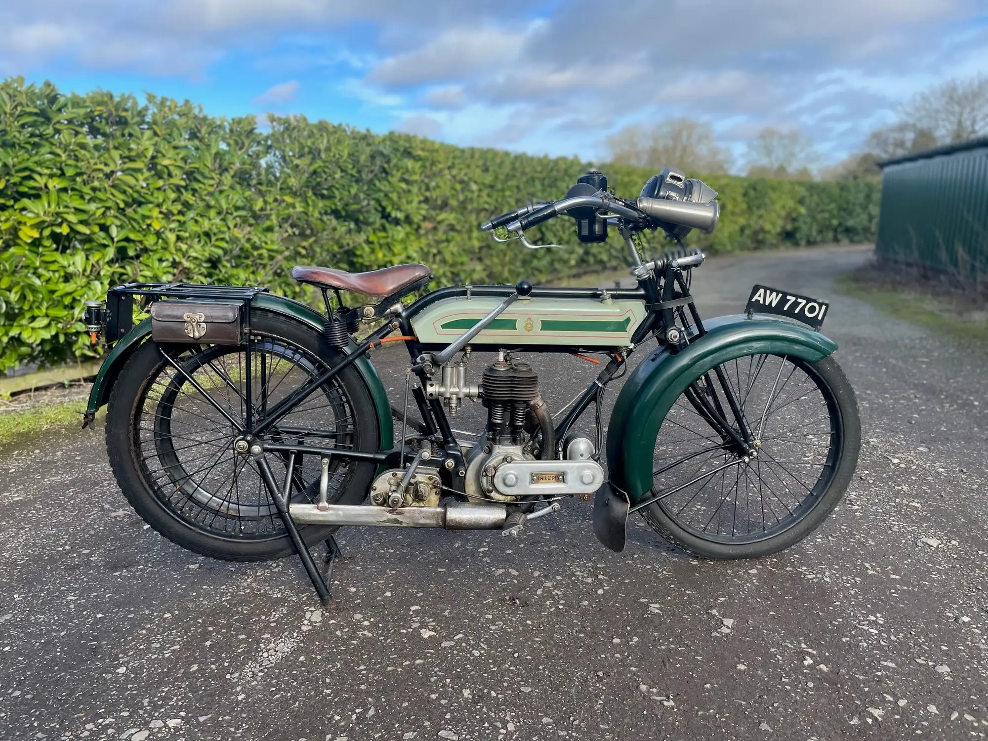 1922 Triumph Model H 499cc-Sold