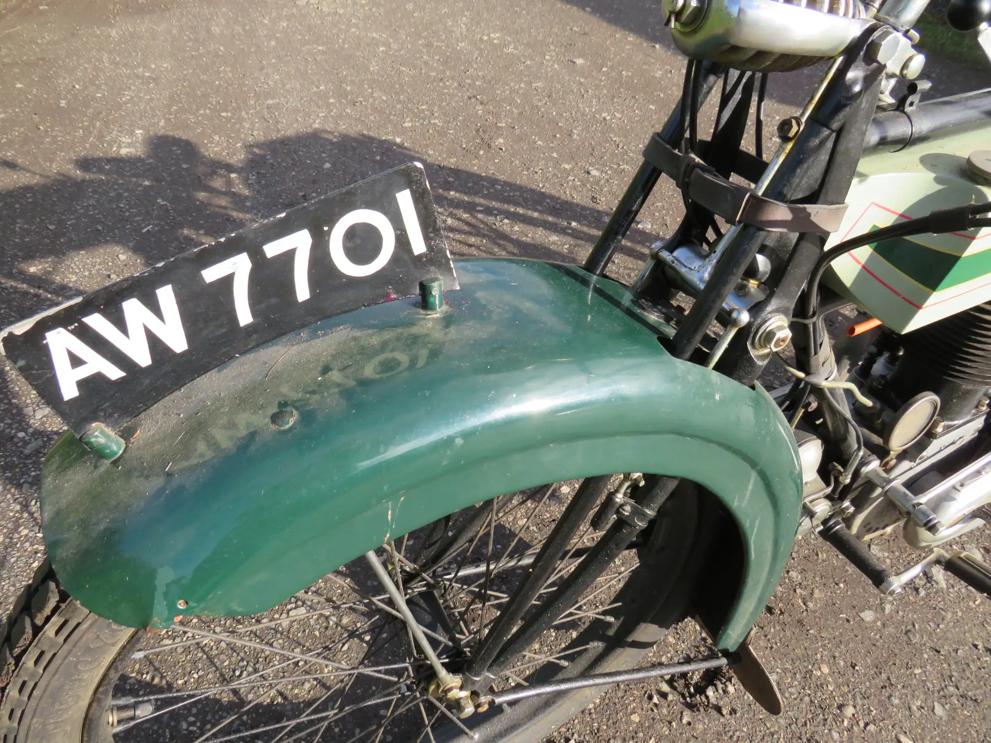 1922 Triumph Model H 499cc-Sold