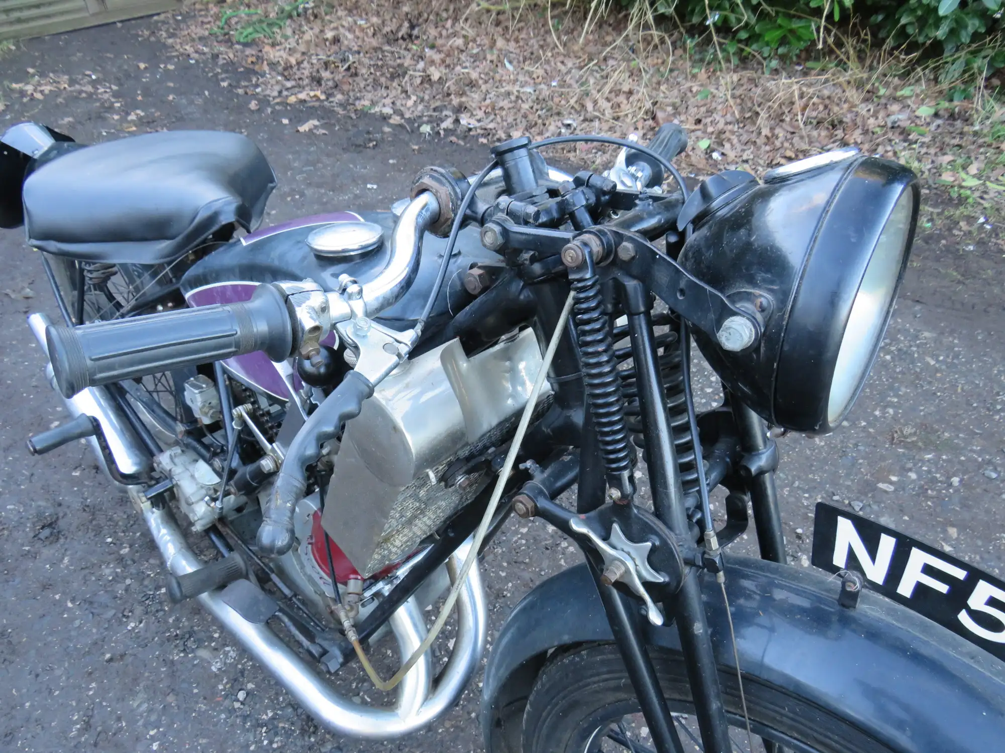 1927 Scott Flying Squirrel 596cc-Sold