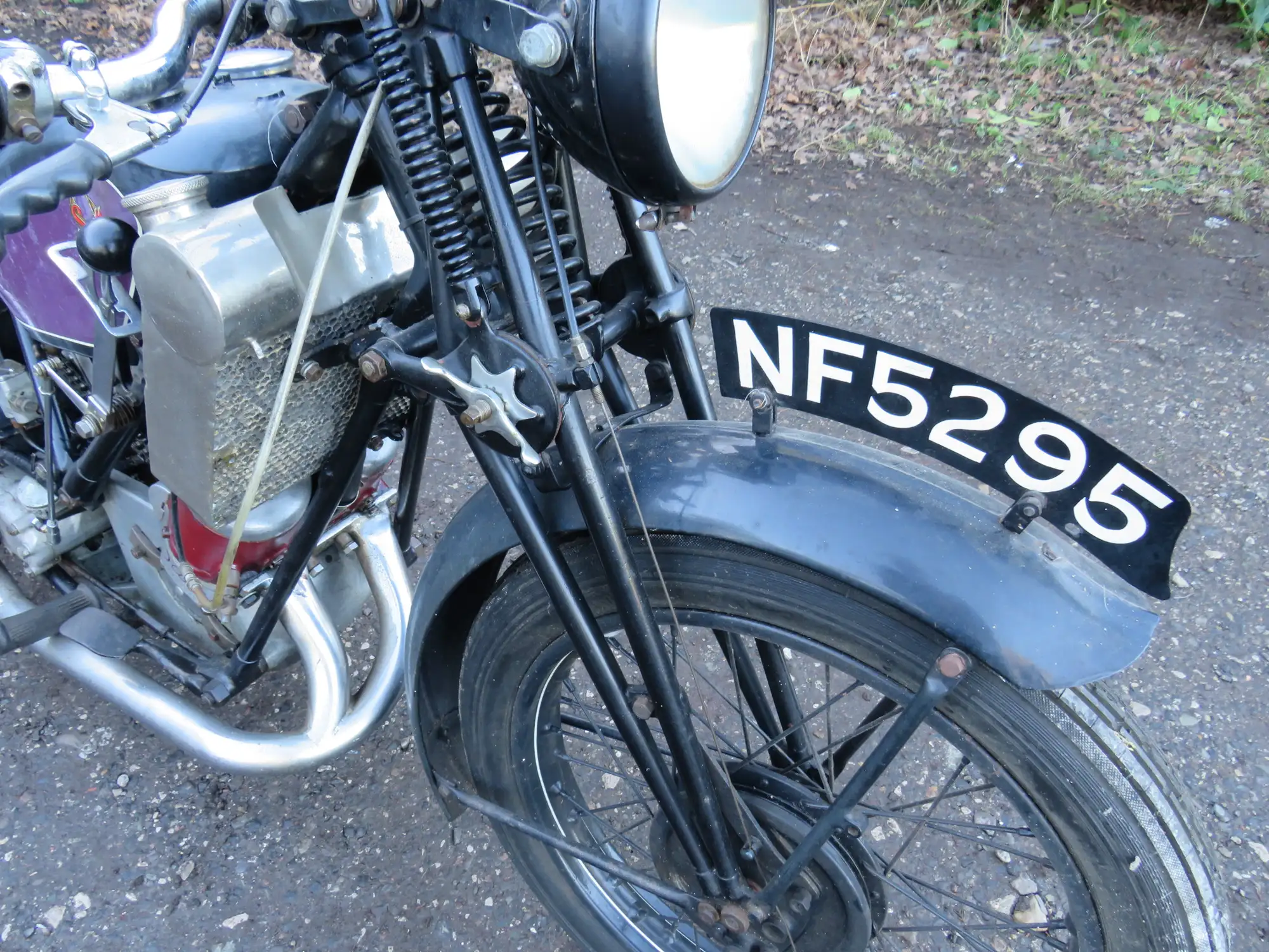 1927 Scott Flying Squirrel 596cc-Sold