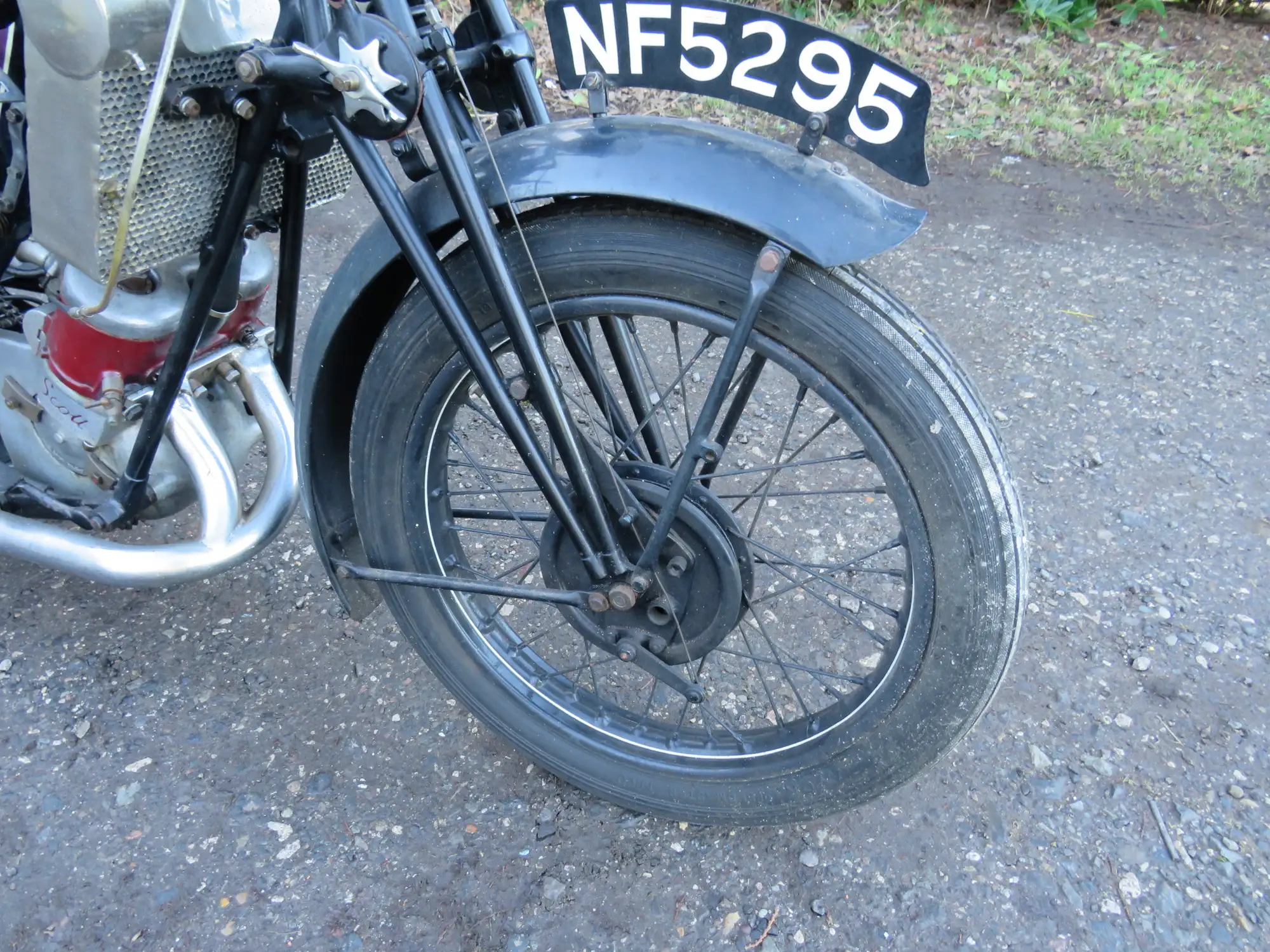 1927 Scott Flying Squirrel 596cc-Sold