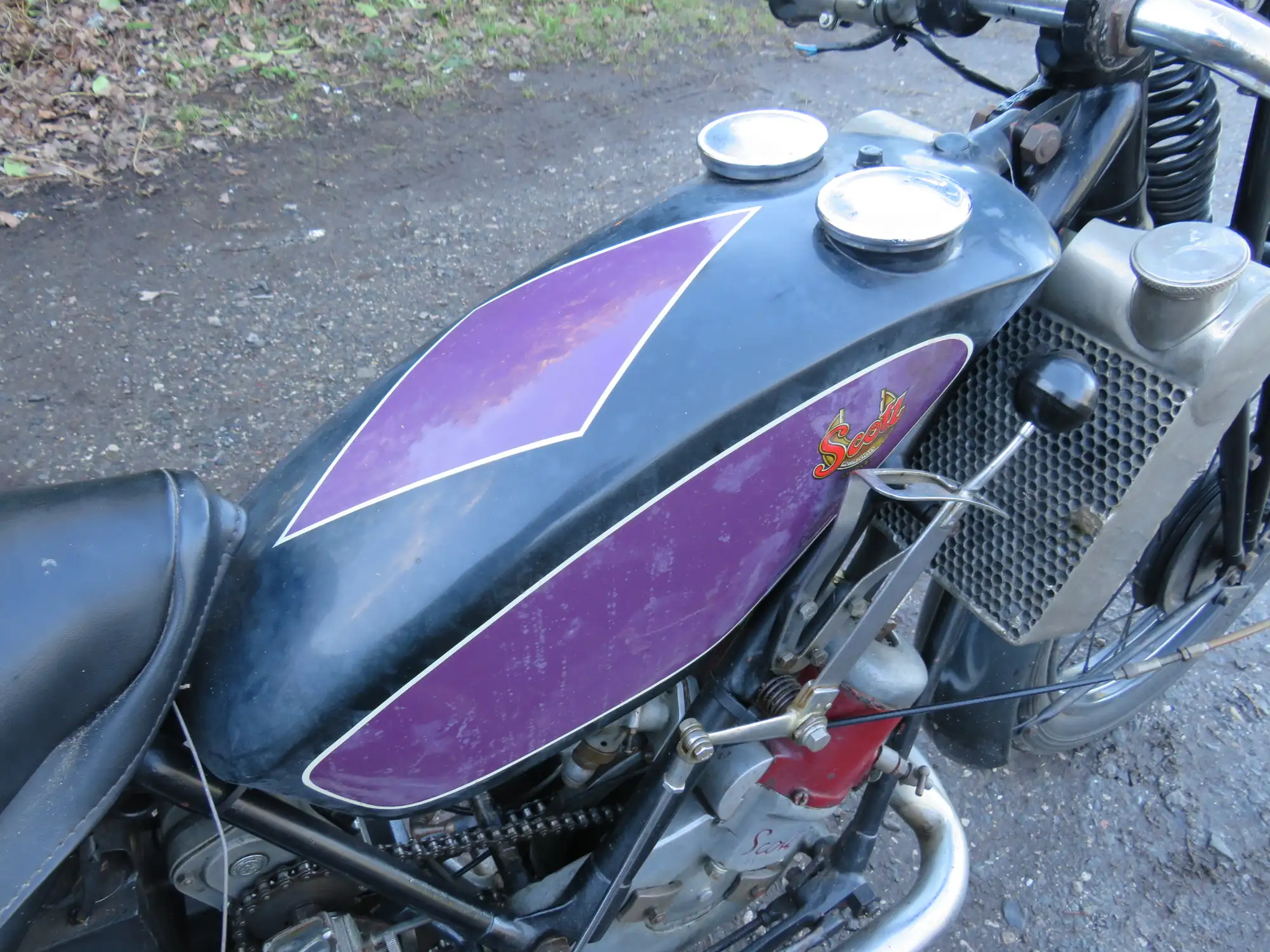 1927 Scott Flying Squirrel 596cc-Sold