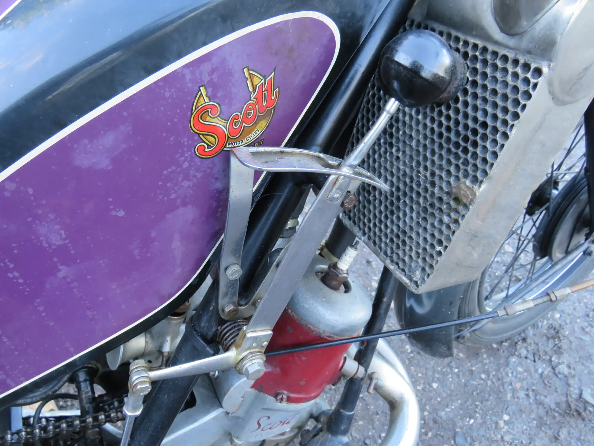 1927 Scott Flying Squirrel 596cc-Sold