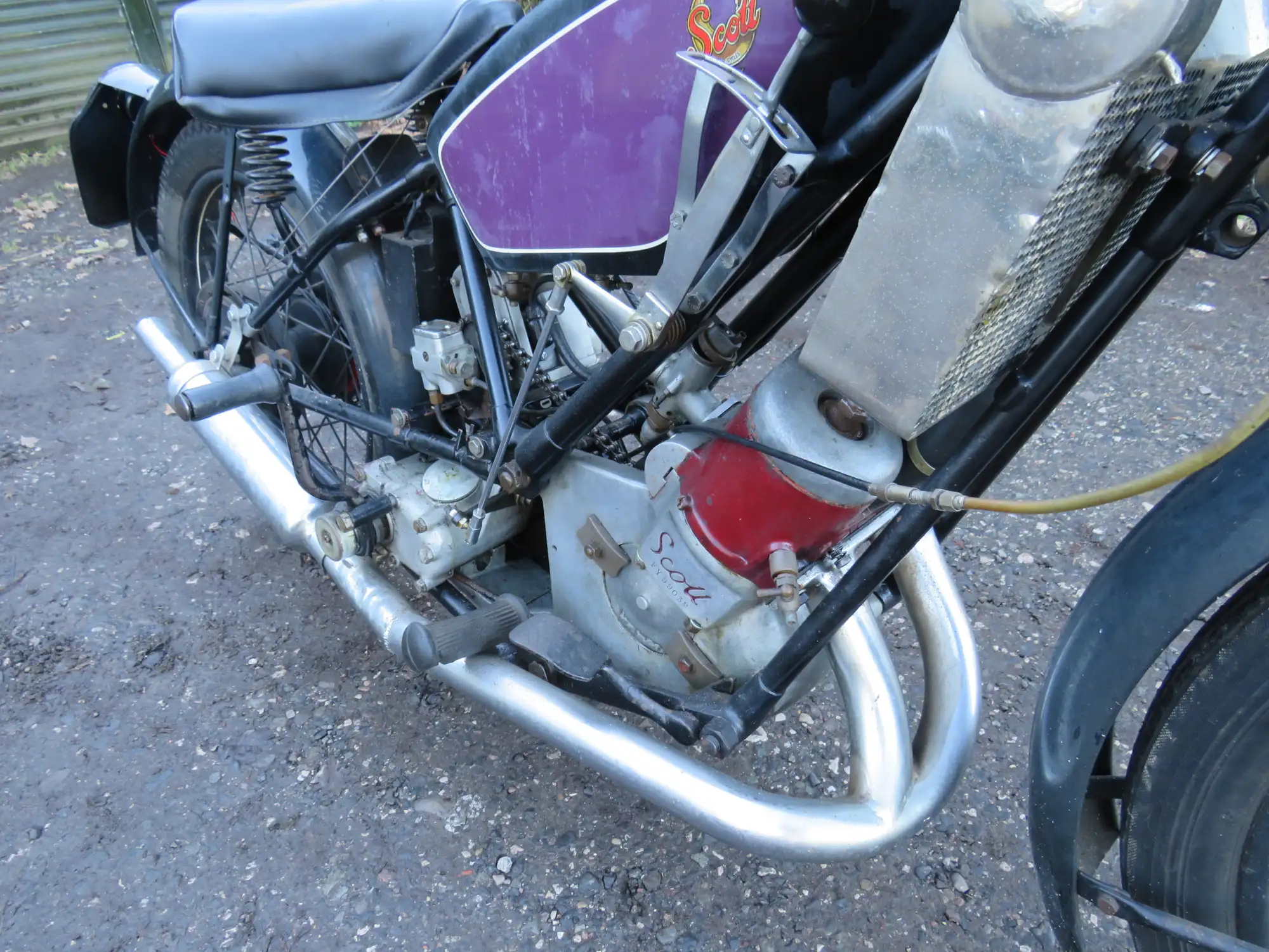 1927 Scott Flying Squirrel 596cc-Sold