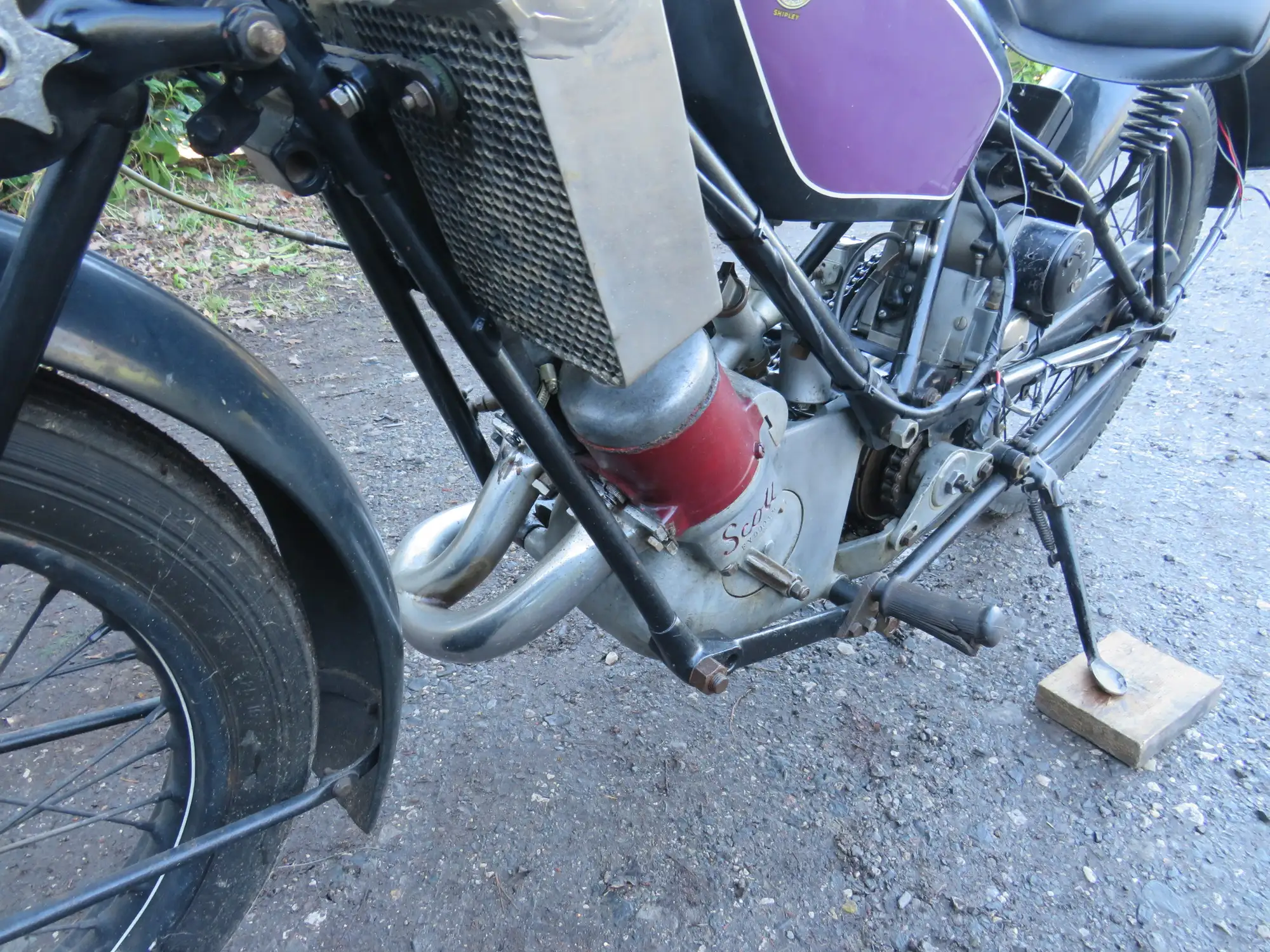 1927 Scott Flying Squirrel 596cc-Sold