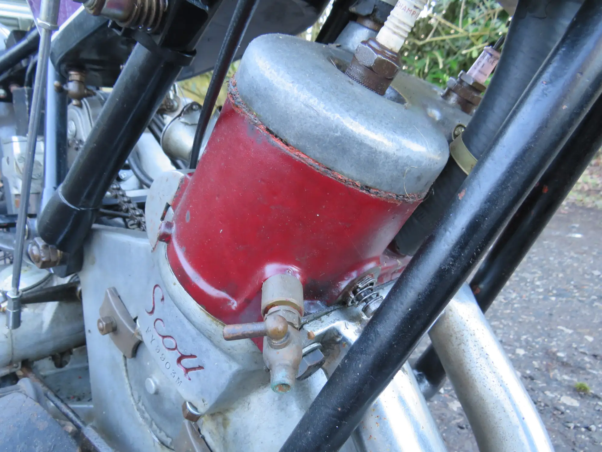 1927 Scott Flying Squirrel 596cc-Sold