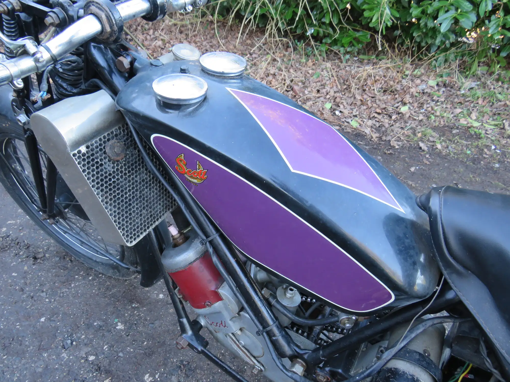 1927 Scott Flying Squirrel 596cc-Sold