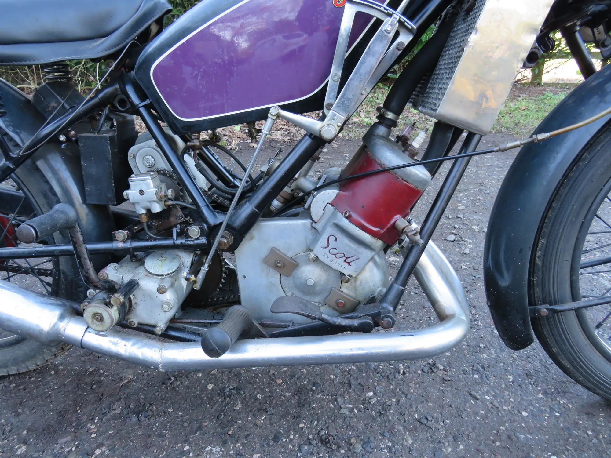 1927 Scott Flying Squirrel 596cc-Sold