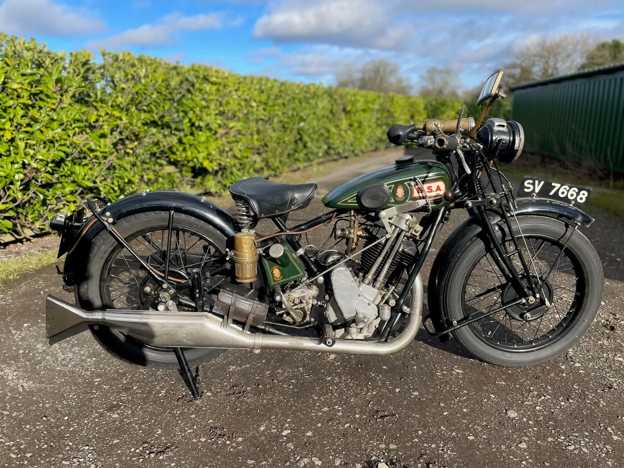 1927 BSA S27 Sloper 493cc-Sold