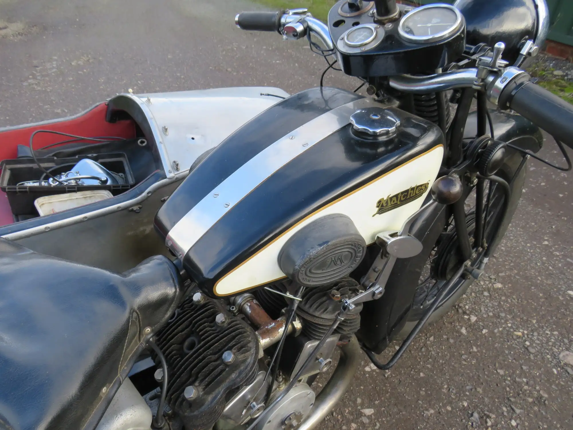 1929 Matchless Model X/2 Sidecar Outfit 996cc-Sold