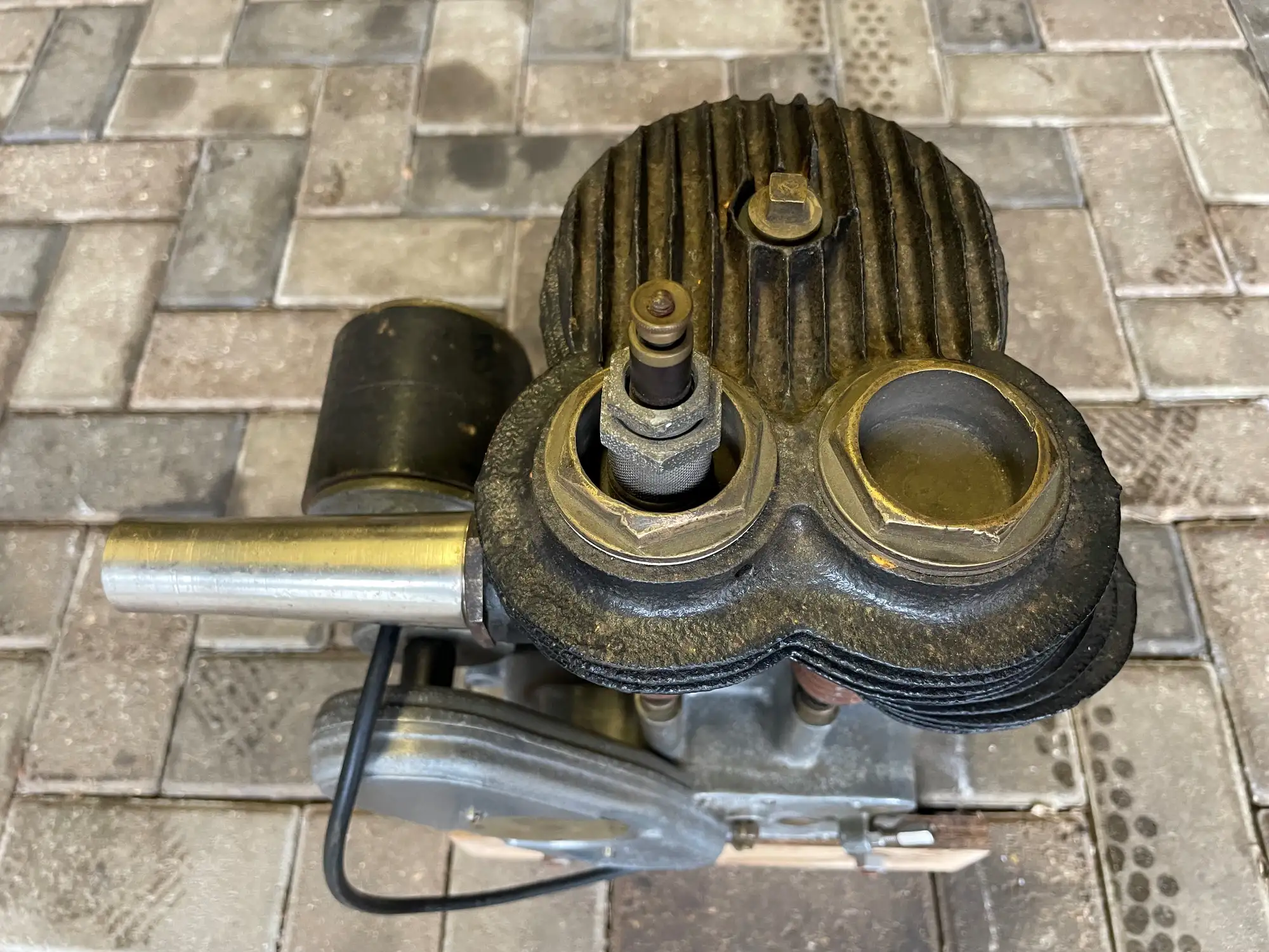 c1920 Sunbeam SV Engine 350cc-Sold