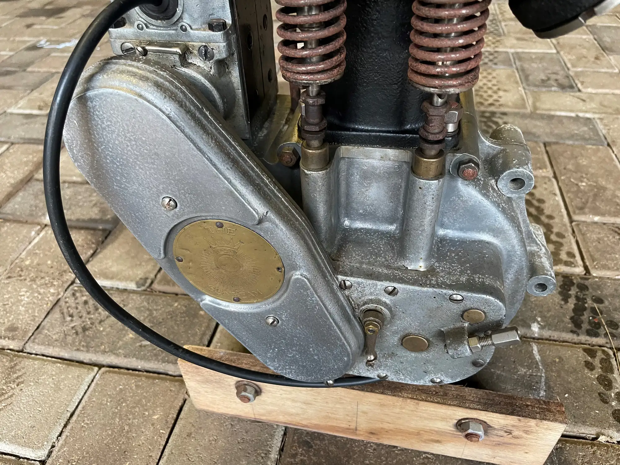 c1920 Sunbeam SV Engine 350cc-Sold