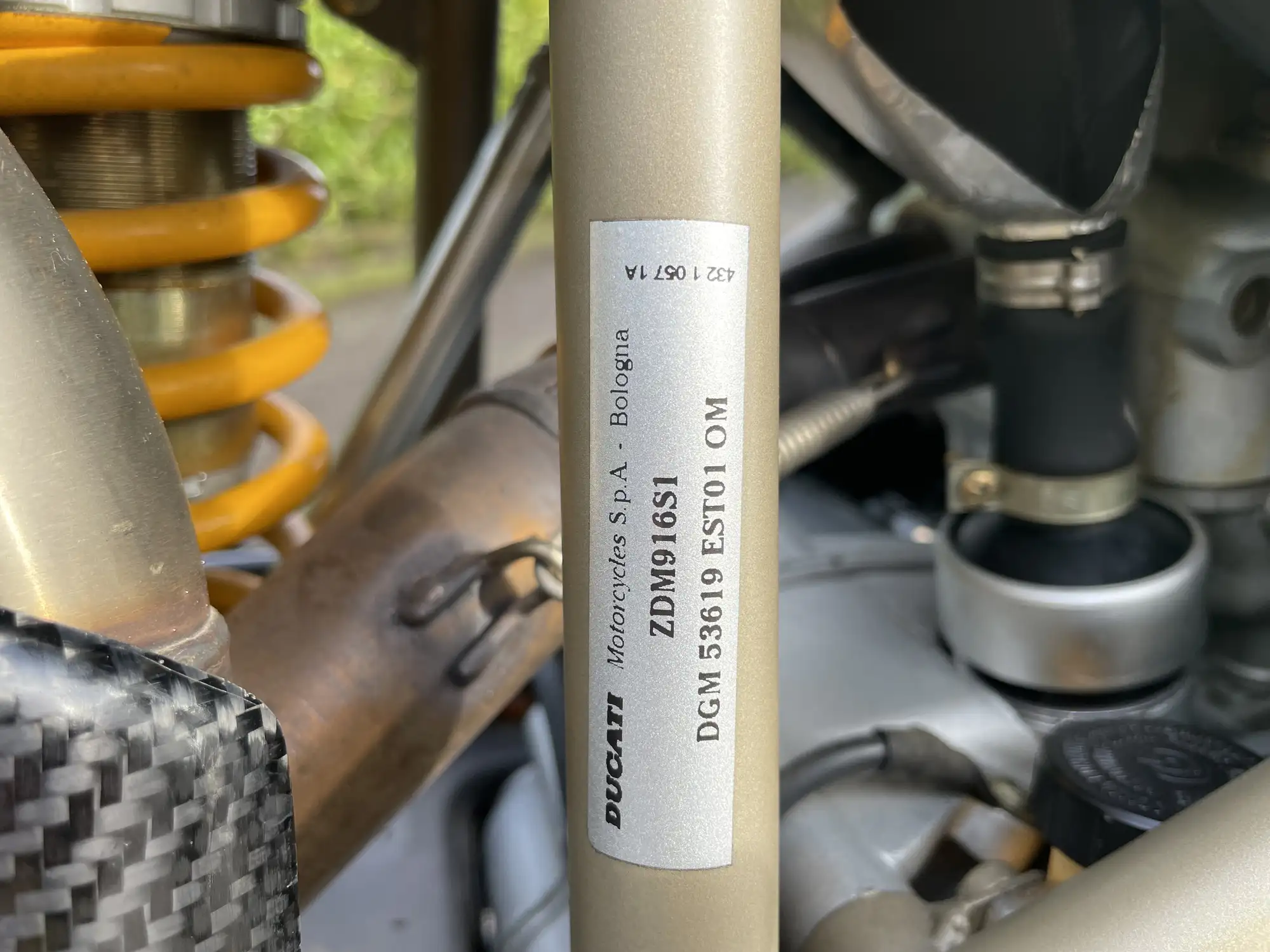 1995 Ducati 916 Senna 1 916cc-Sold