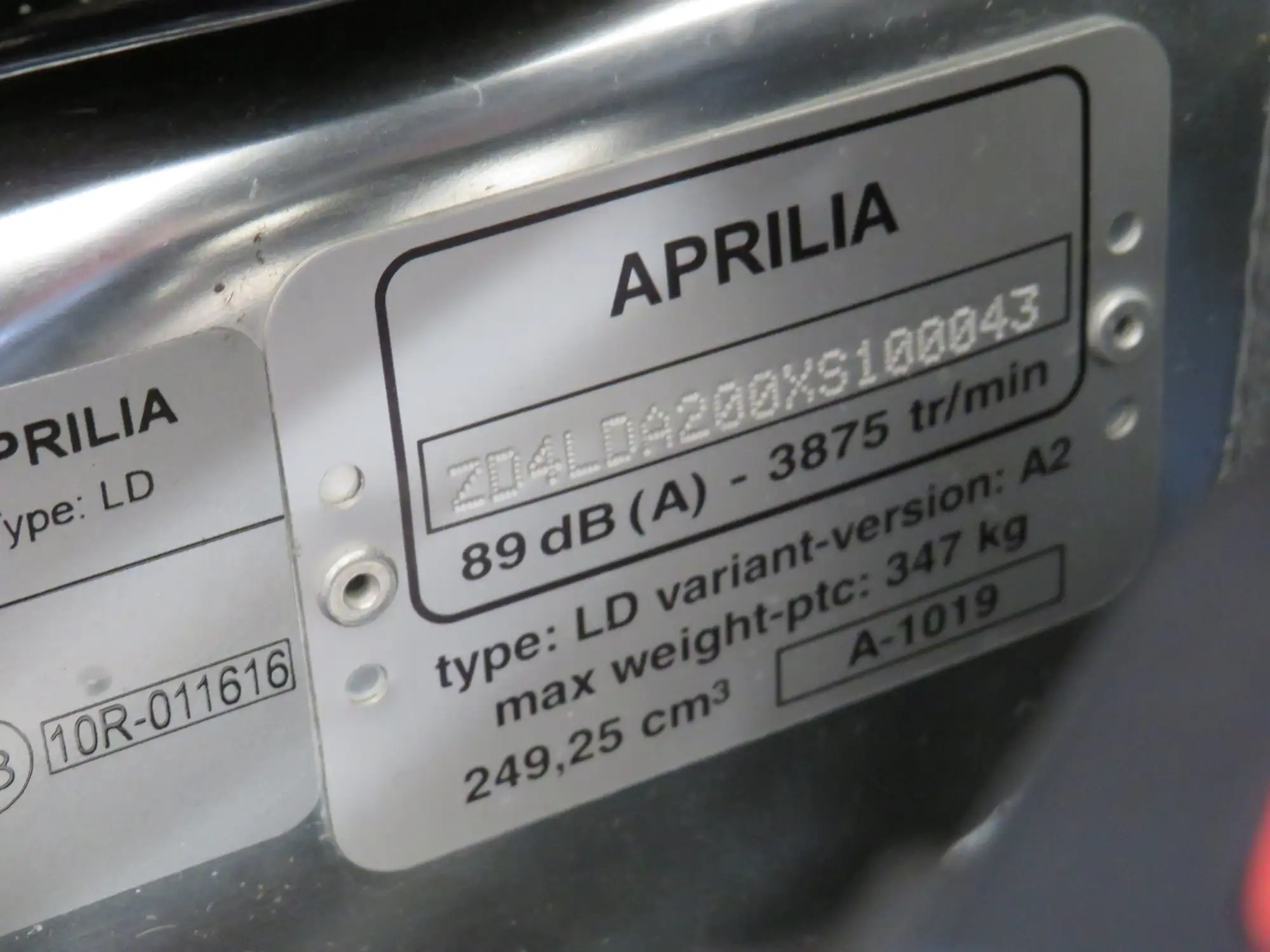 2002 Aprilia RS250 Mk2 249cc-Sold