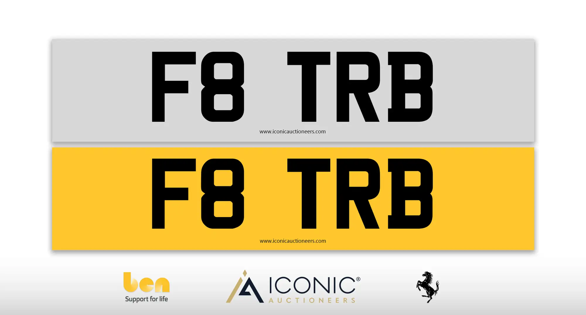 Registration Number F8 TRB-Sold