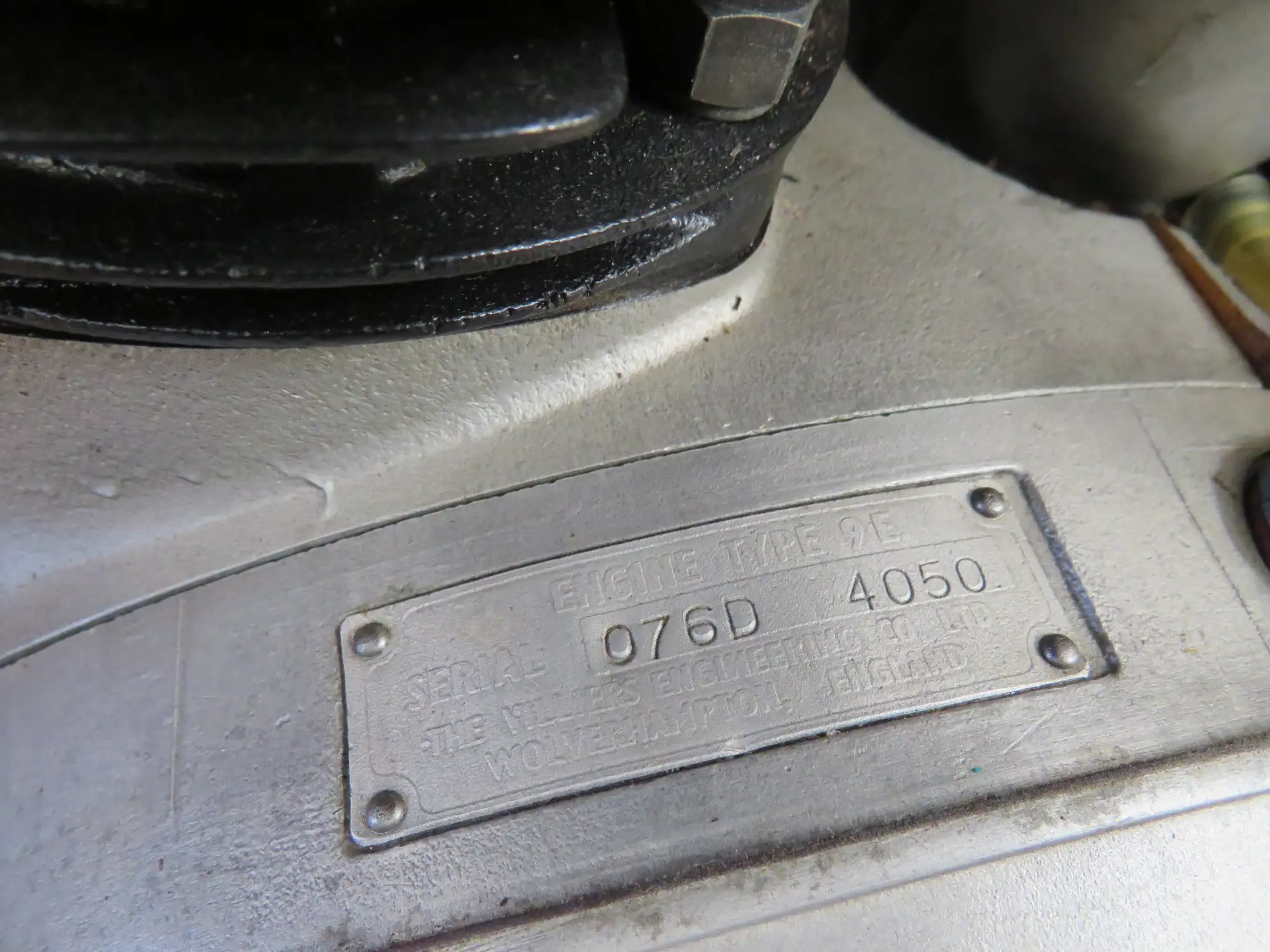 1958 James Captain 200 197cc-Sold