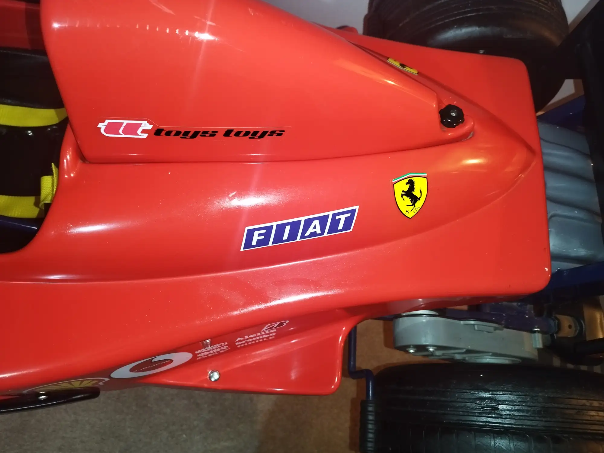 Formula 1-Style Ferrari Electric Childrens' Car-Sold