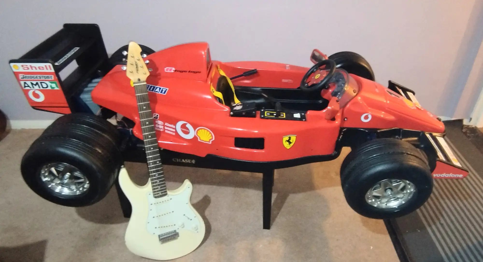 Formula 1-Style Ferrari Electric Childrens' Car-Sold