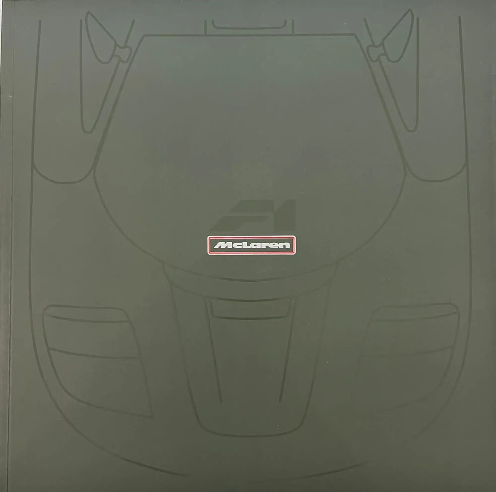 1992 McLaren F1 Launch Brochure in Presented in it's Orginal-Sold