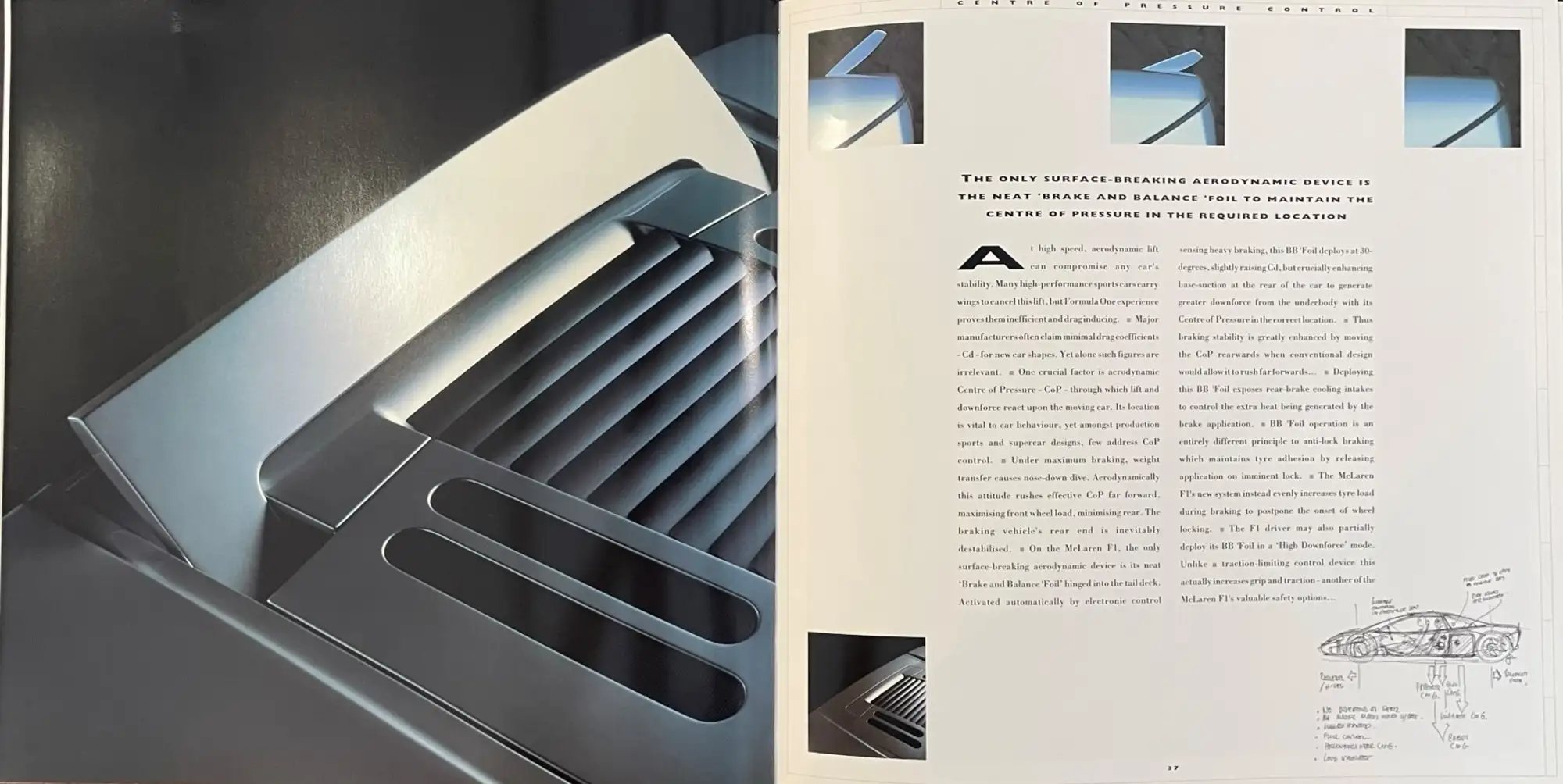 1992 McLaren F1 Launch Brochure in Presented in it's Orginal-Sold