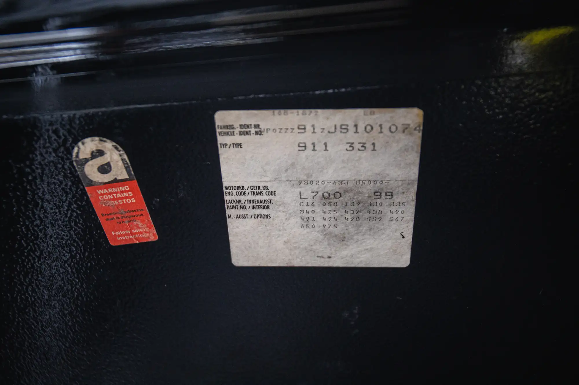 1987 Porsche 911 Carrera 3.2 SuperSport Coupé-Sold