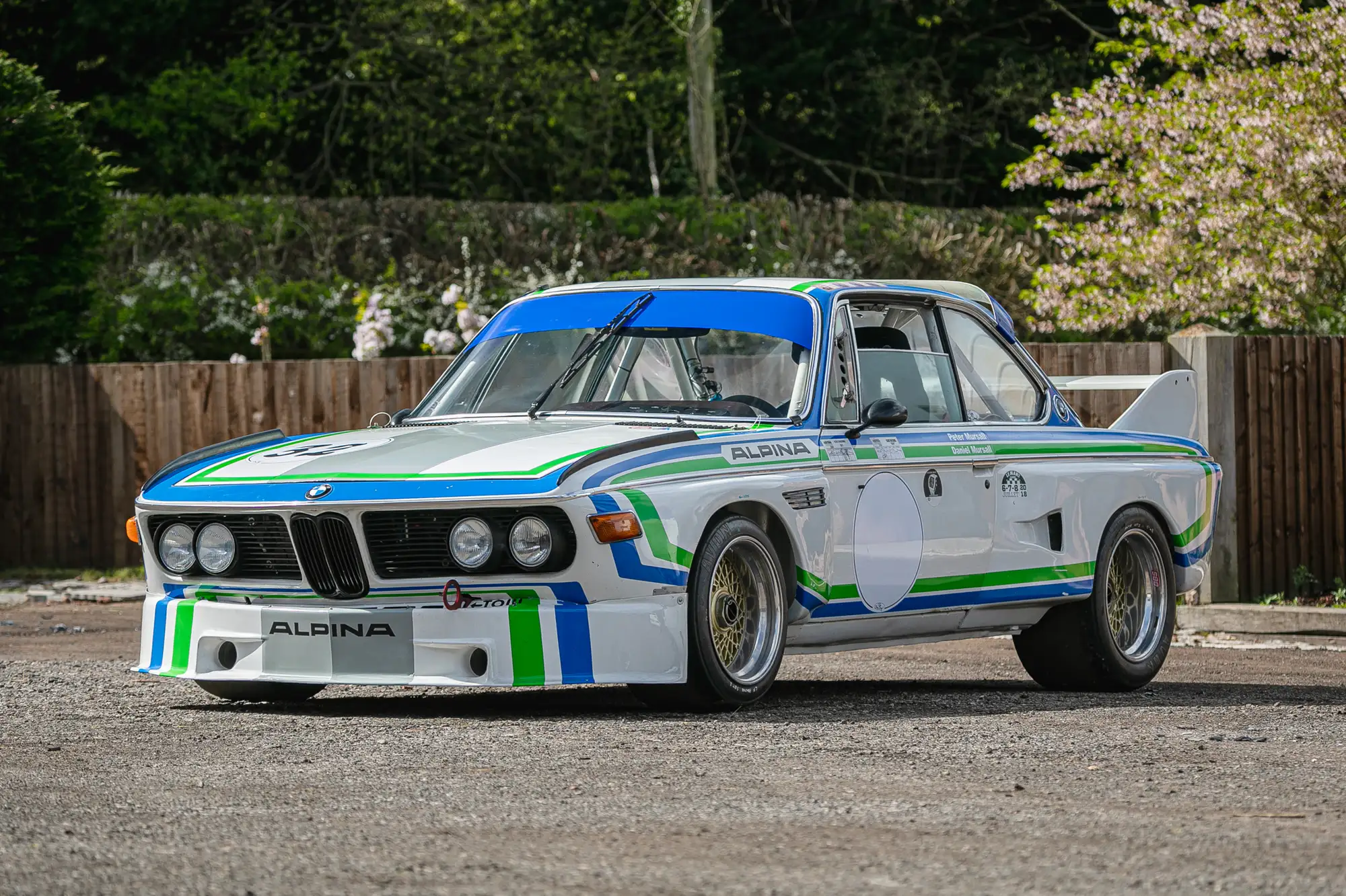 1973 FIA BMW CSL 'Batmobile' 3.5 Litre -Sold