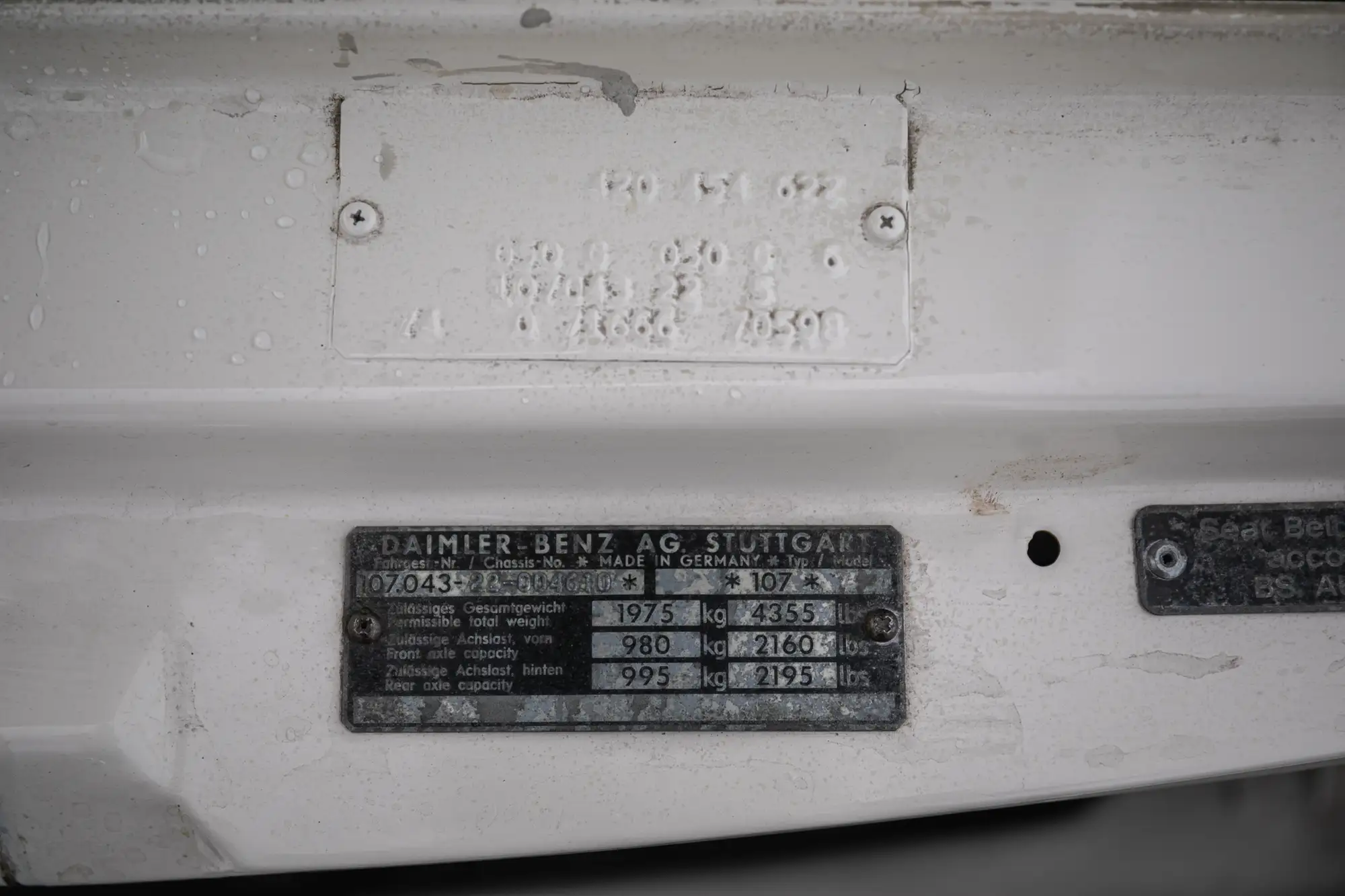 1972 Mercedes-Benz 350SL (R107)-For Sale