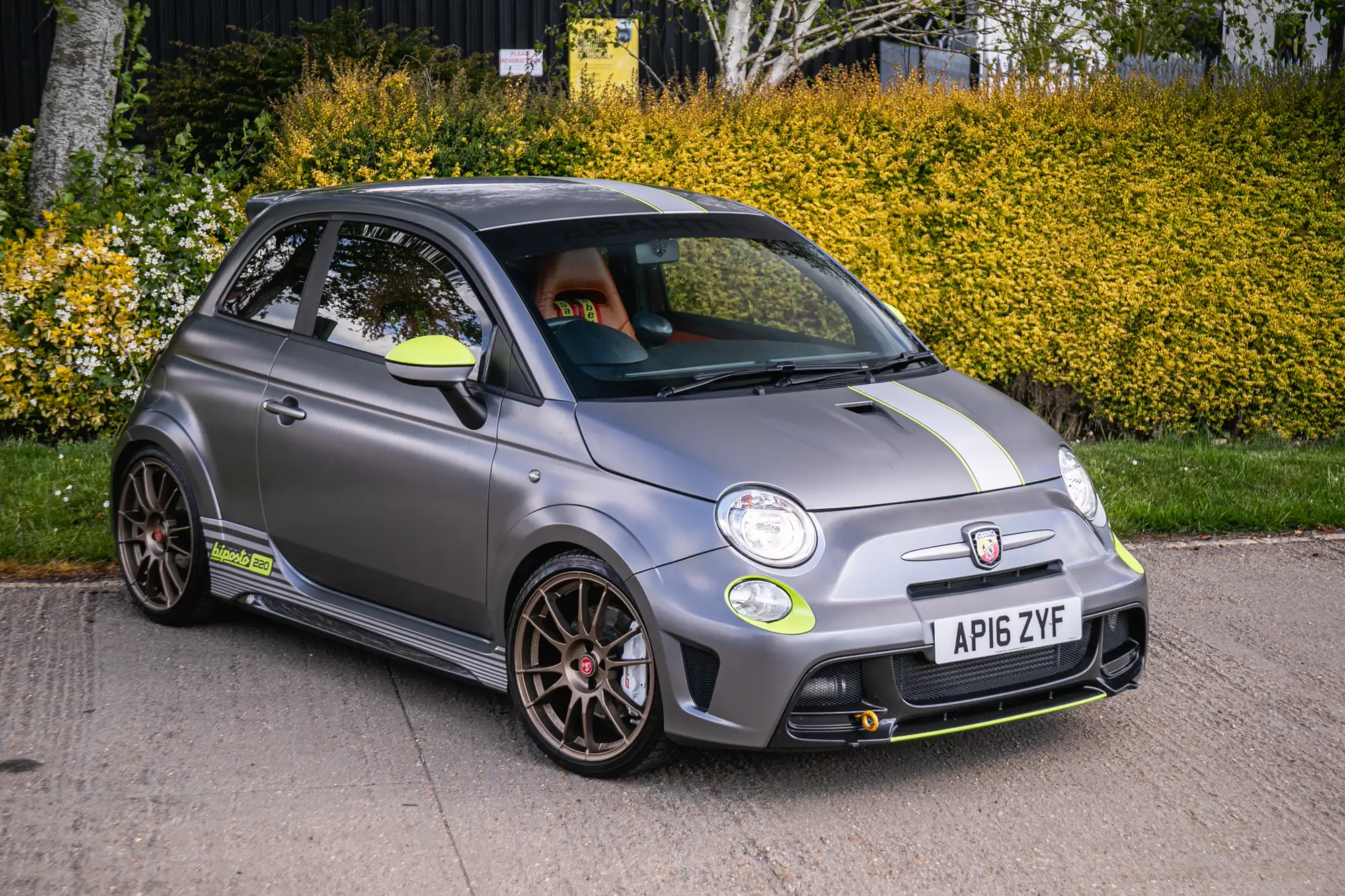 2016 Abarth 695 Biposto - Dog Ring Gearbox-Sold