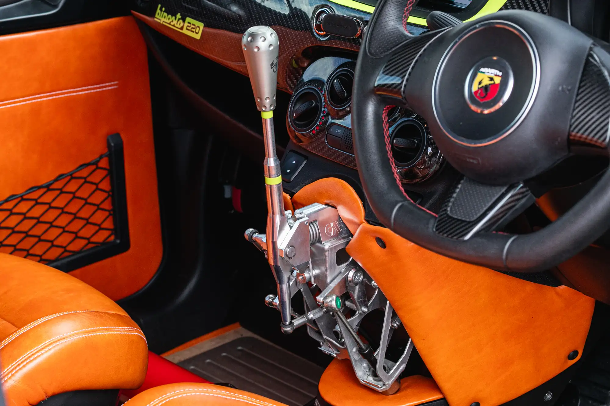 2016 Abarth 695 Biposto - Dog Ring Gearbox-Sold