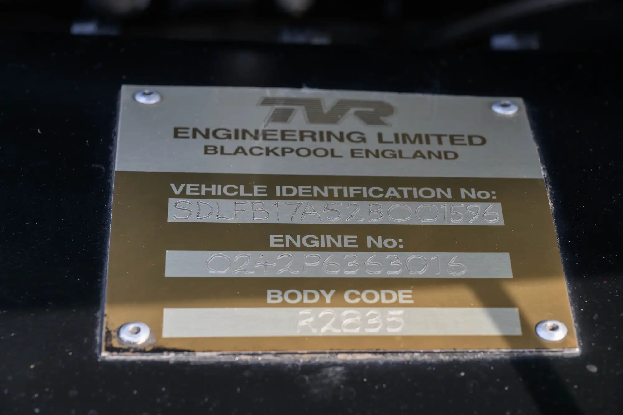 2001 TVR T350 C 4.0ltr - Car #1-For Sale