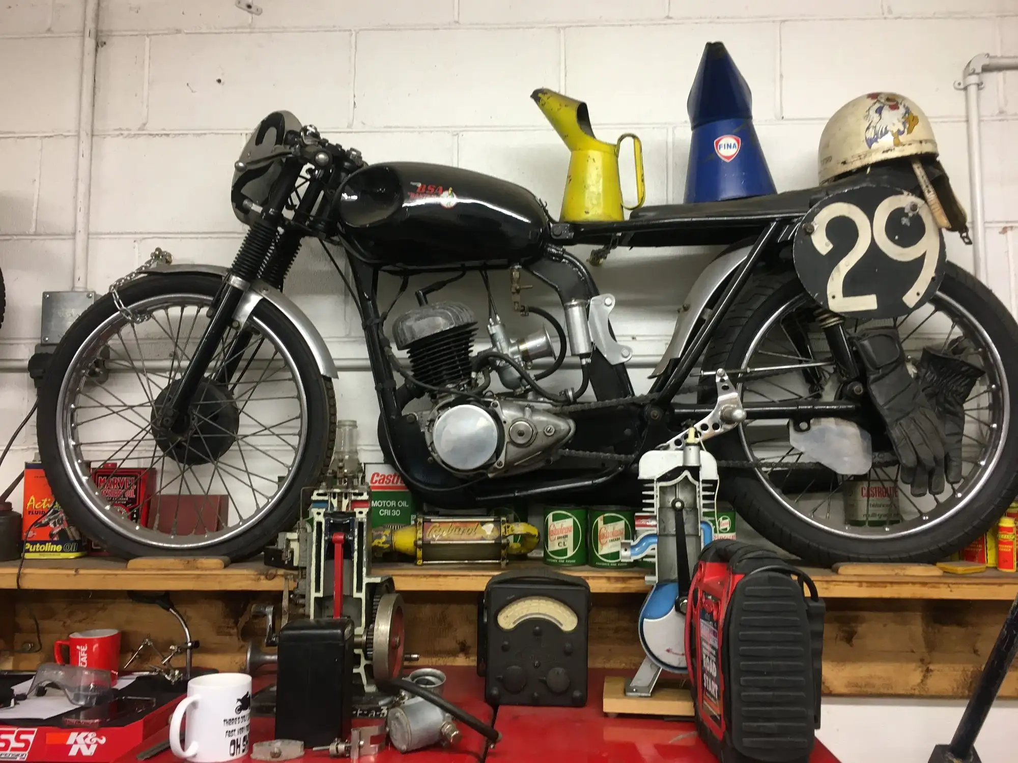c1955 BSA Bantam Racer 125cc-Sold