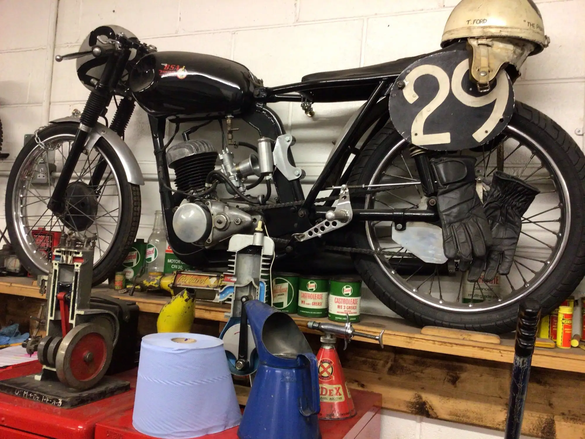 c1955 BSA Bantam Racer 125cc-Sold