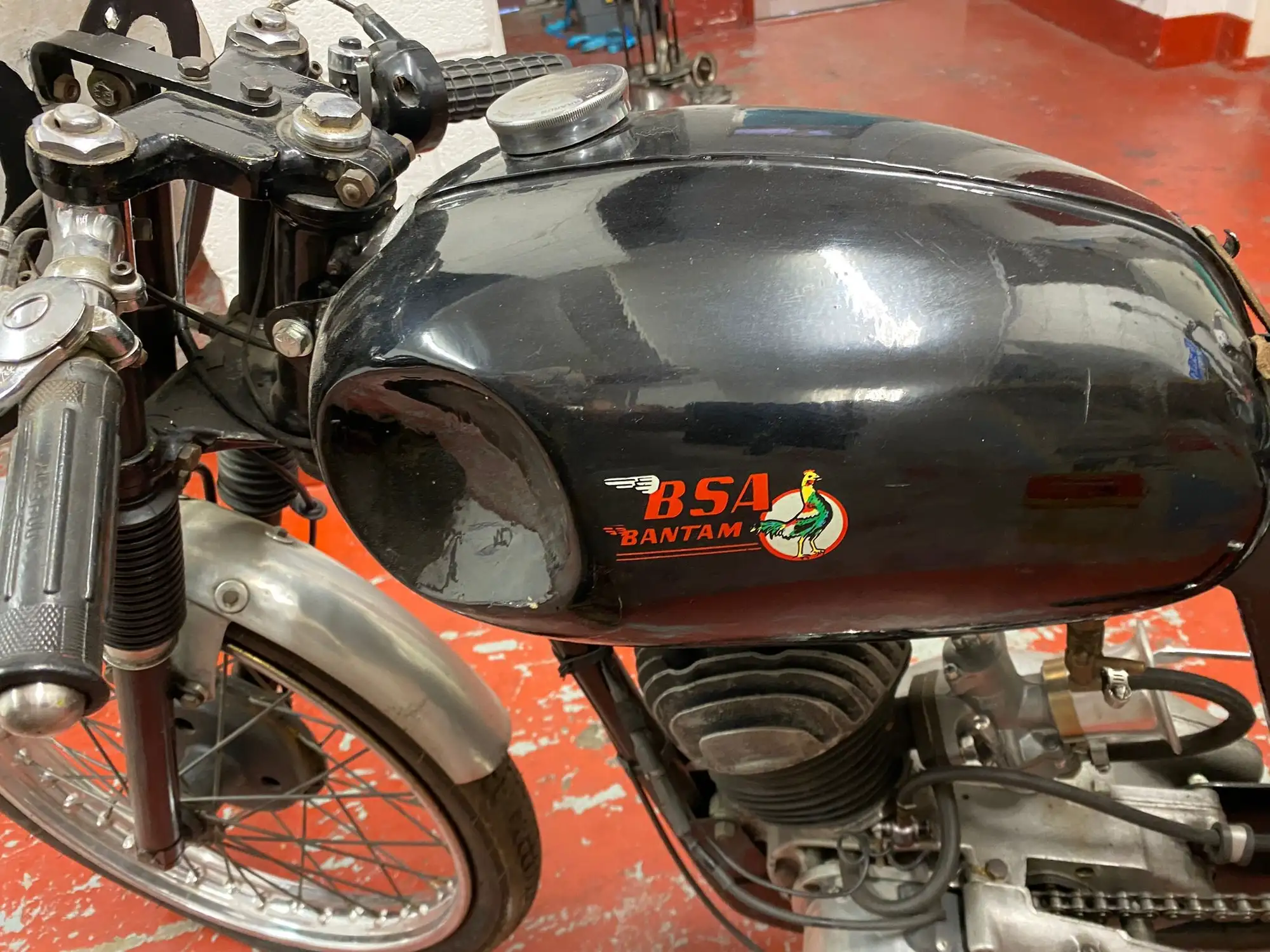 c1955 BSA Bantam Racer 125cc-Sold