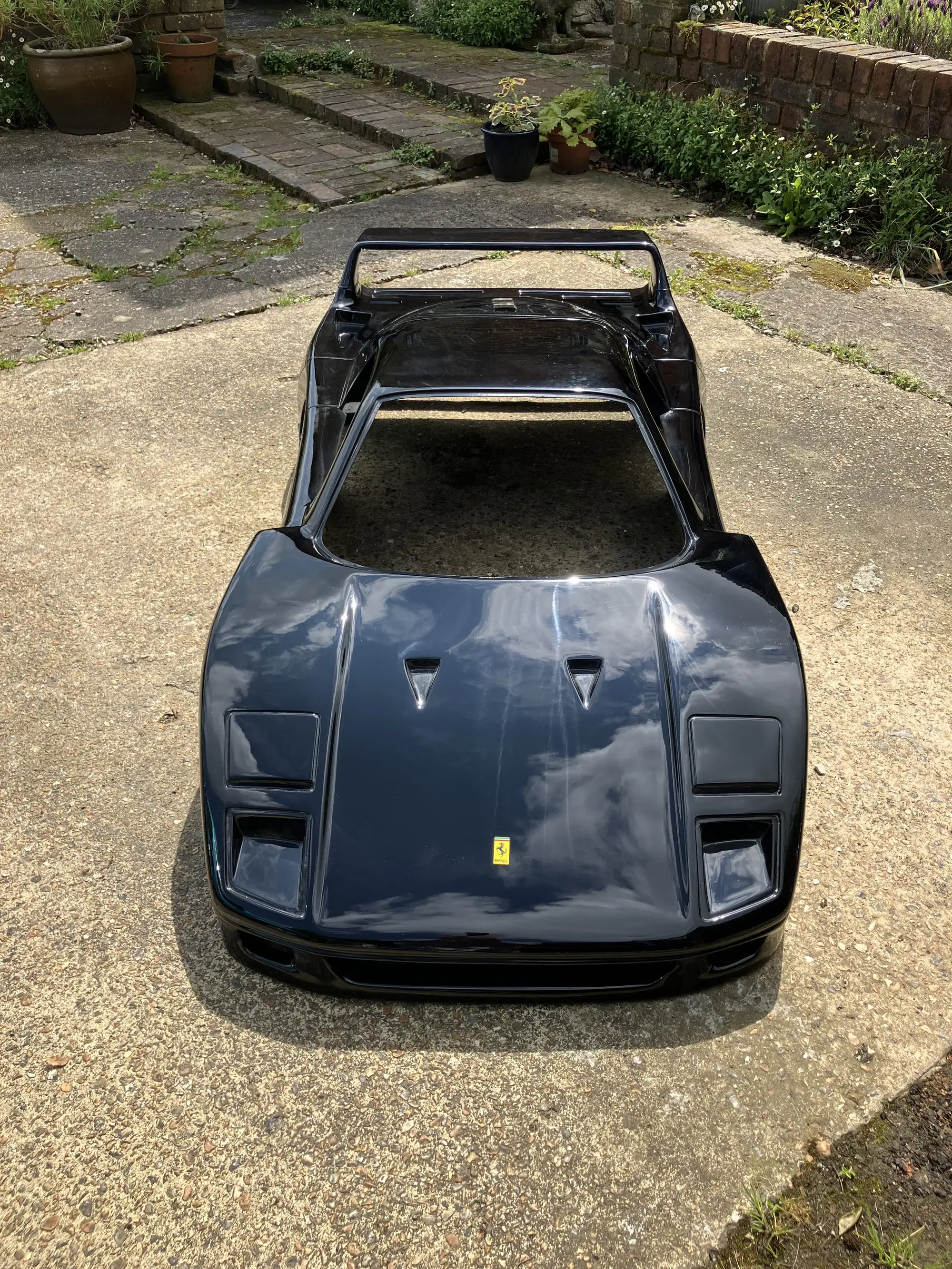 1/3rd Scale 'Ferrari' F40 Fibreglass Showroom Display Model-For Sale